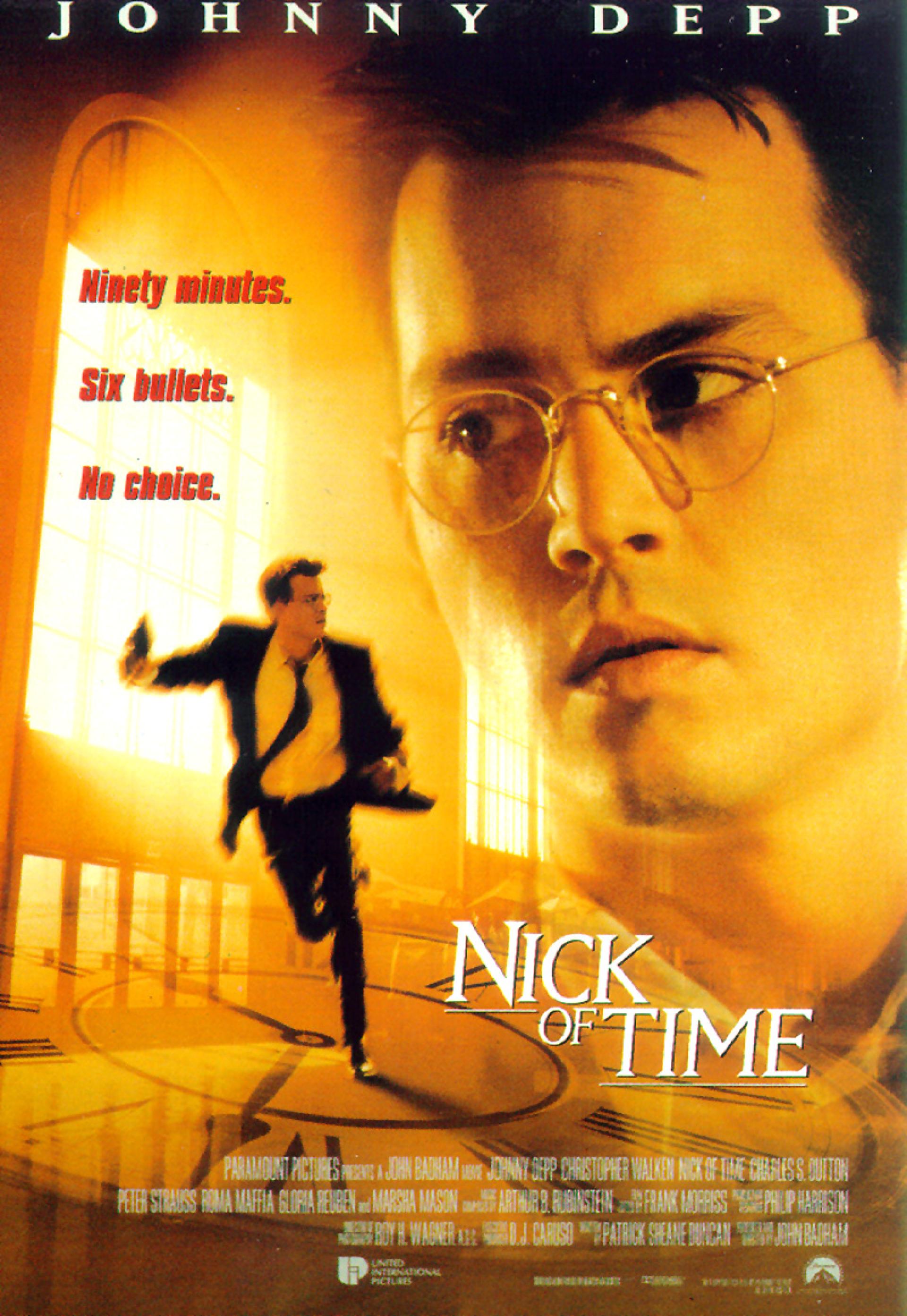 Nick of Time (1995) poster