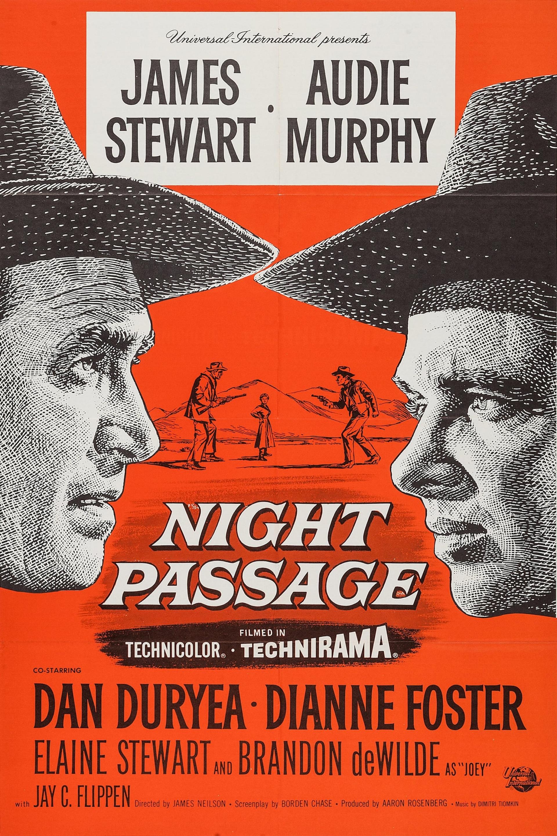 Night Passage (1957) poster