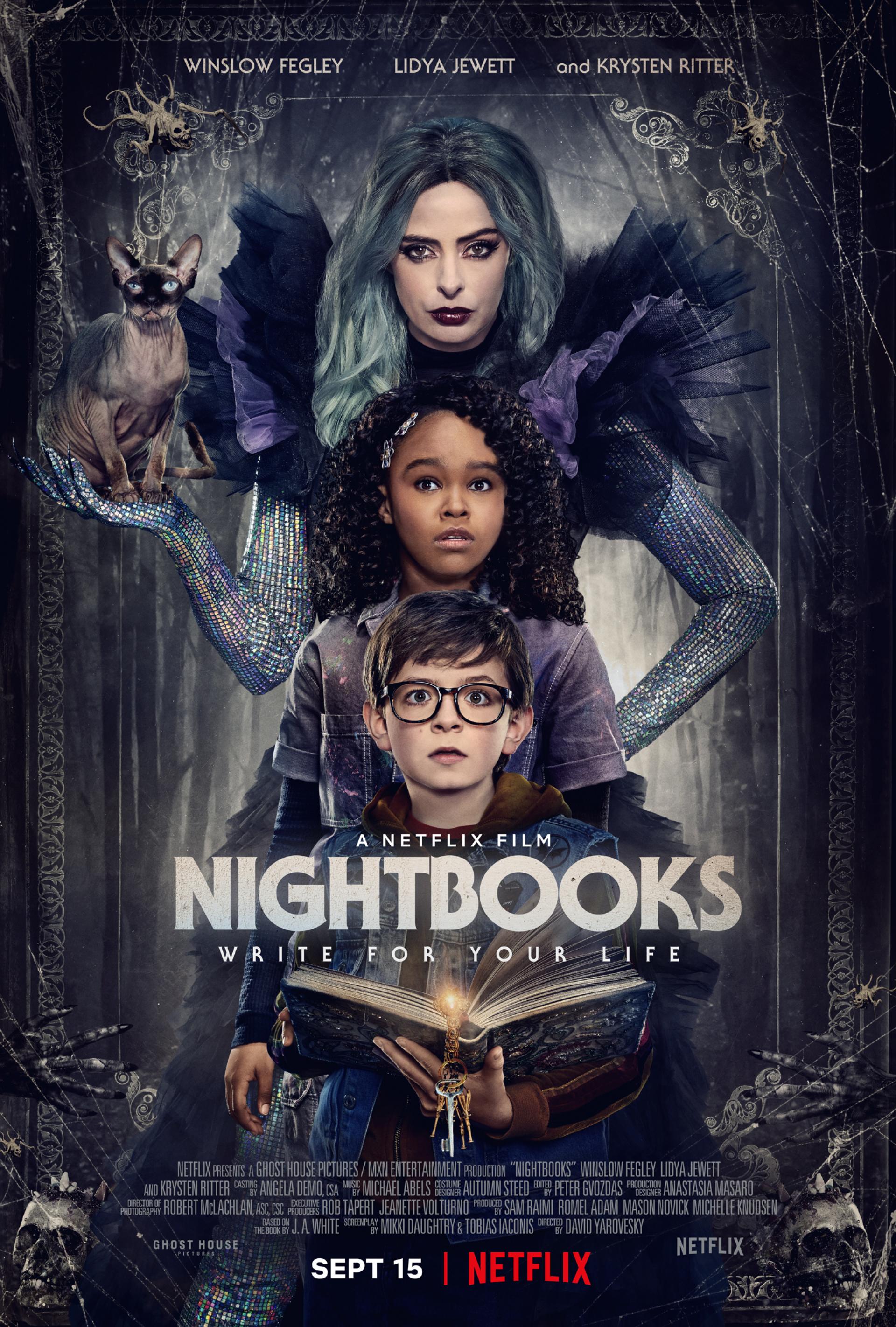 Nightbooks (2021) poster