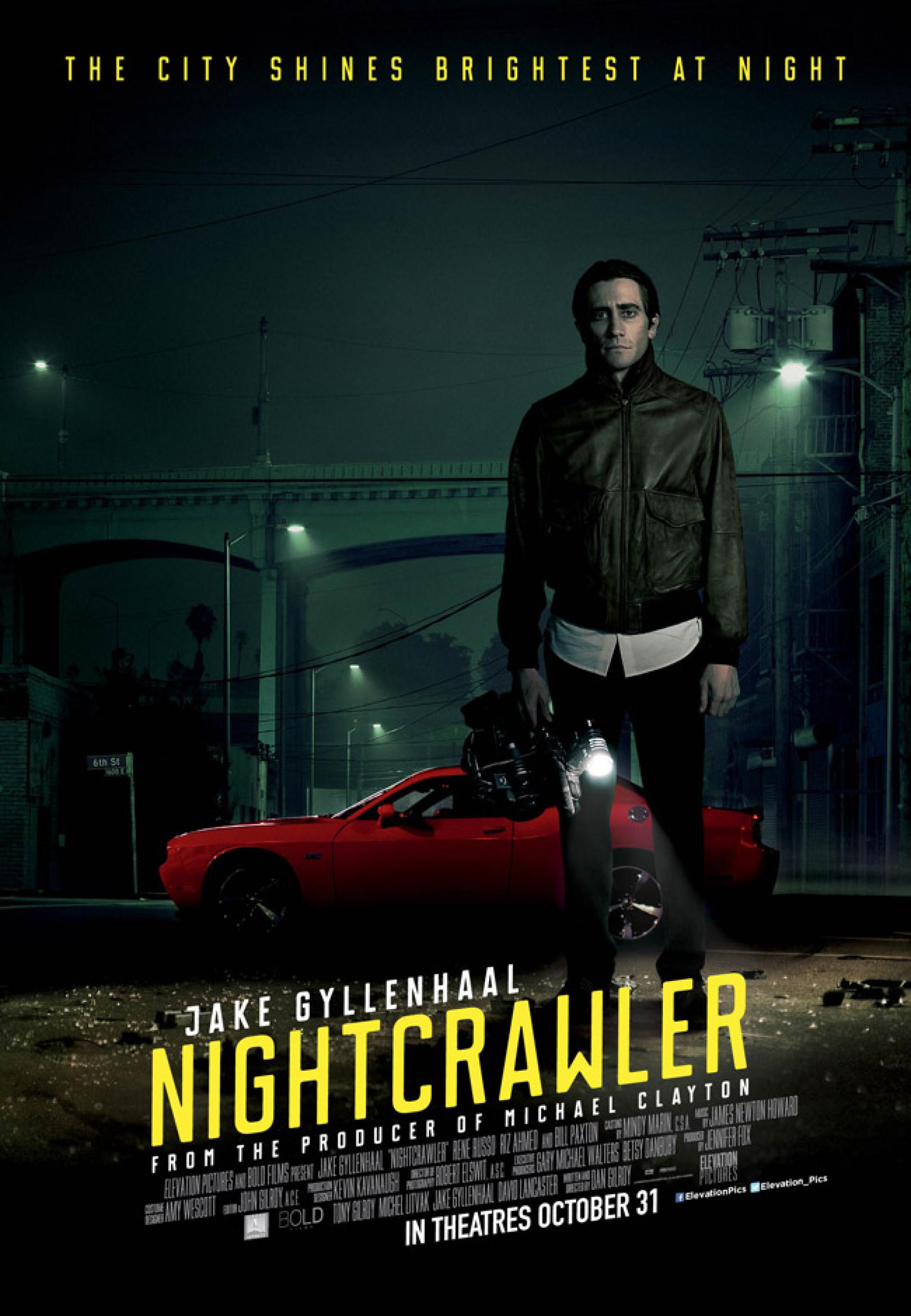 Nightcrawler (2014) poster