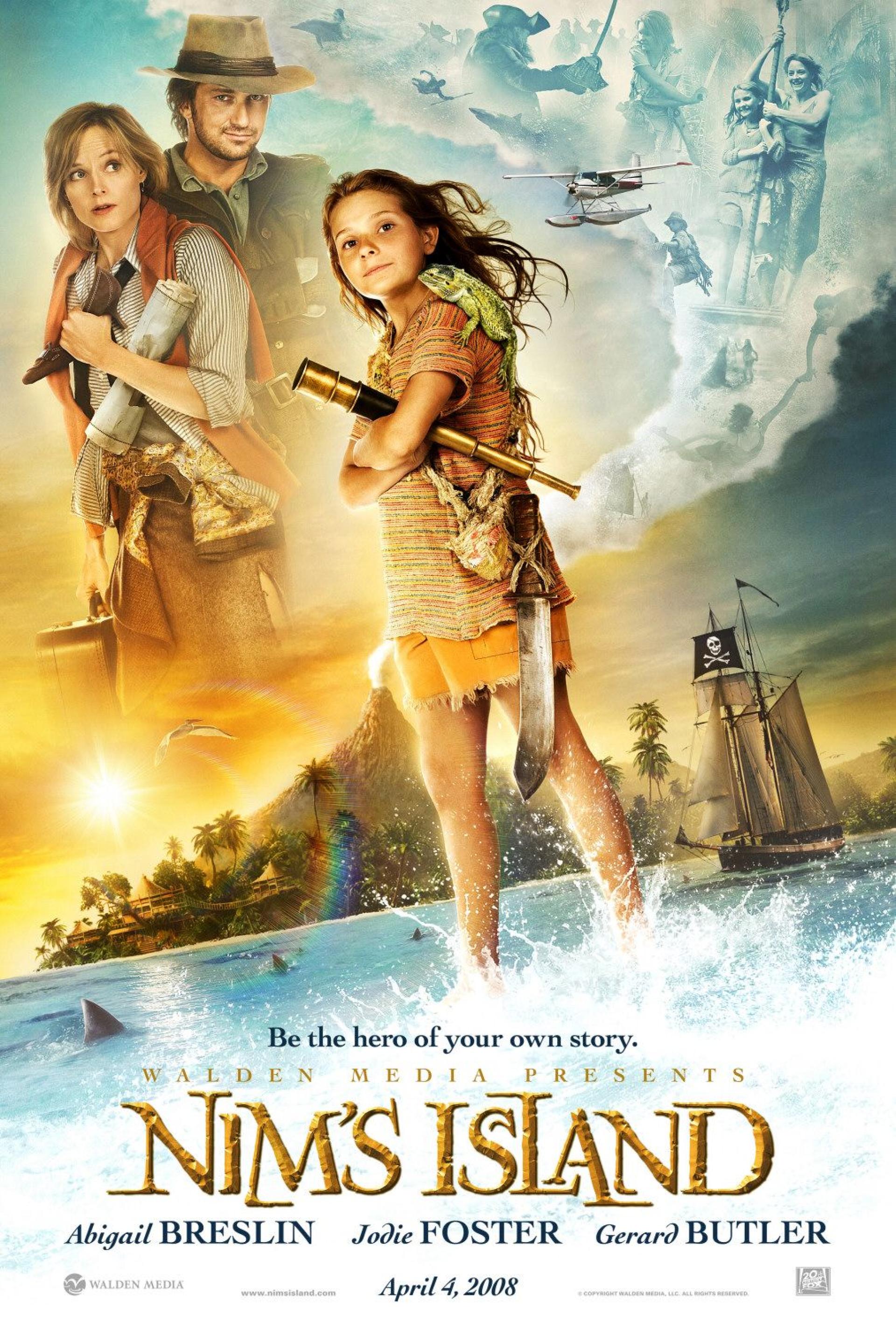 Nim's Island (2008) poster