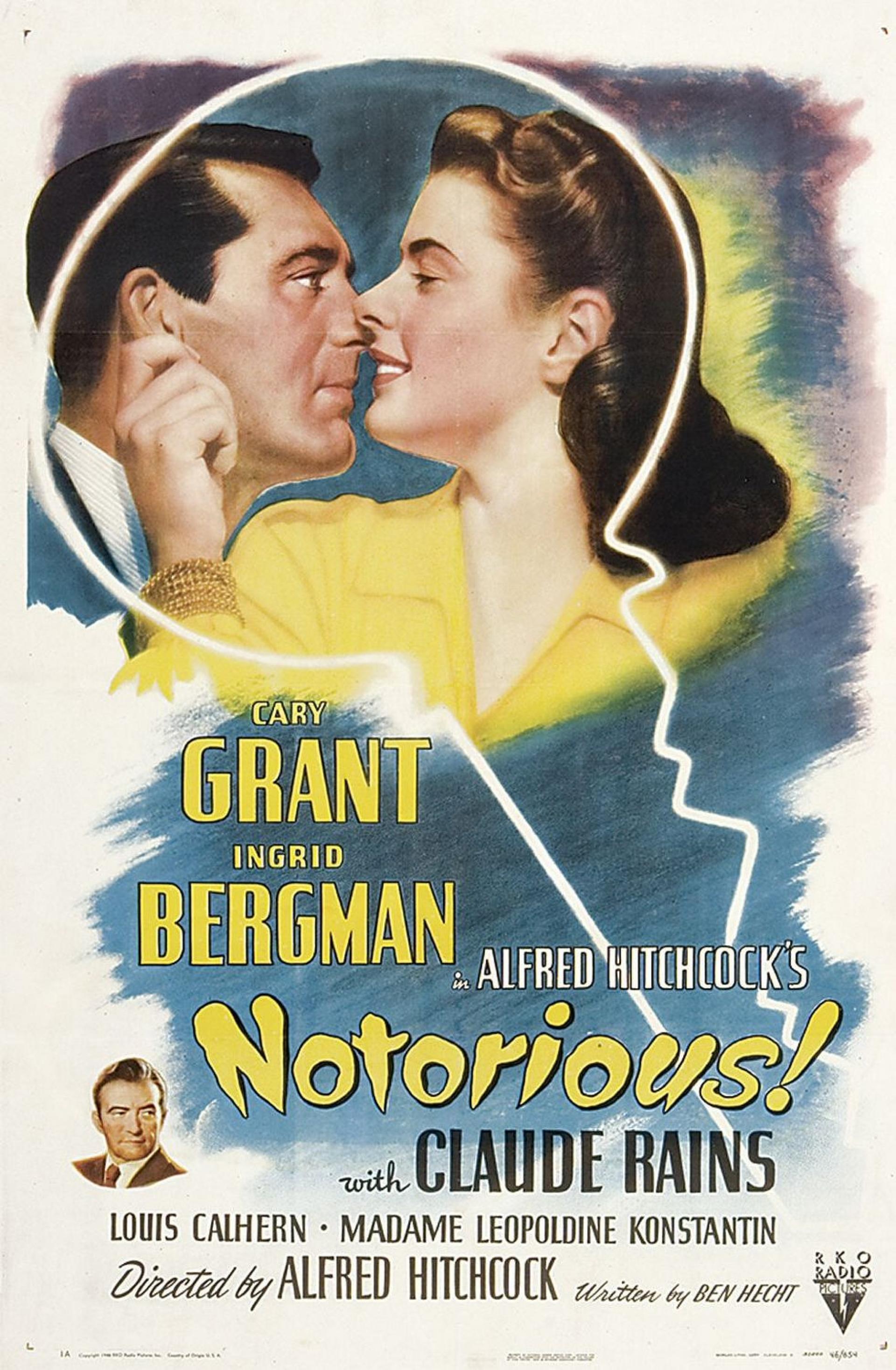 Notorious (1946) poster
