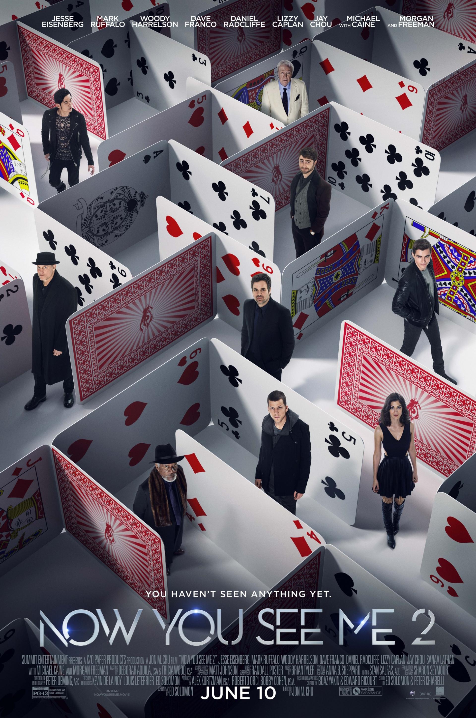 Now You See Me 2 (2016) poster