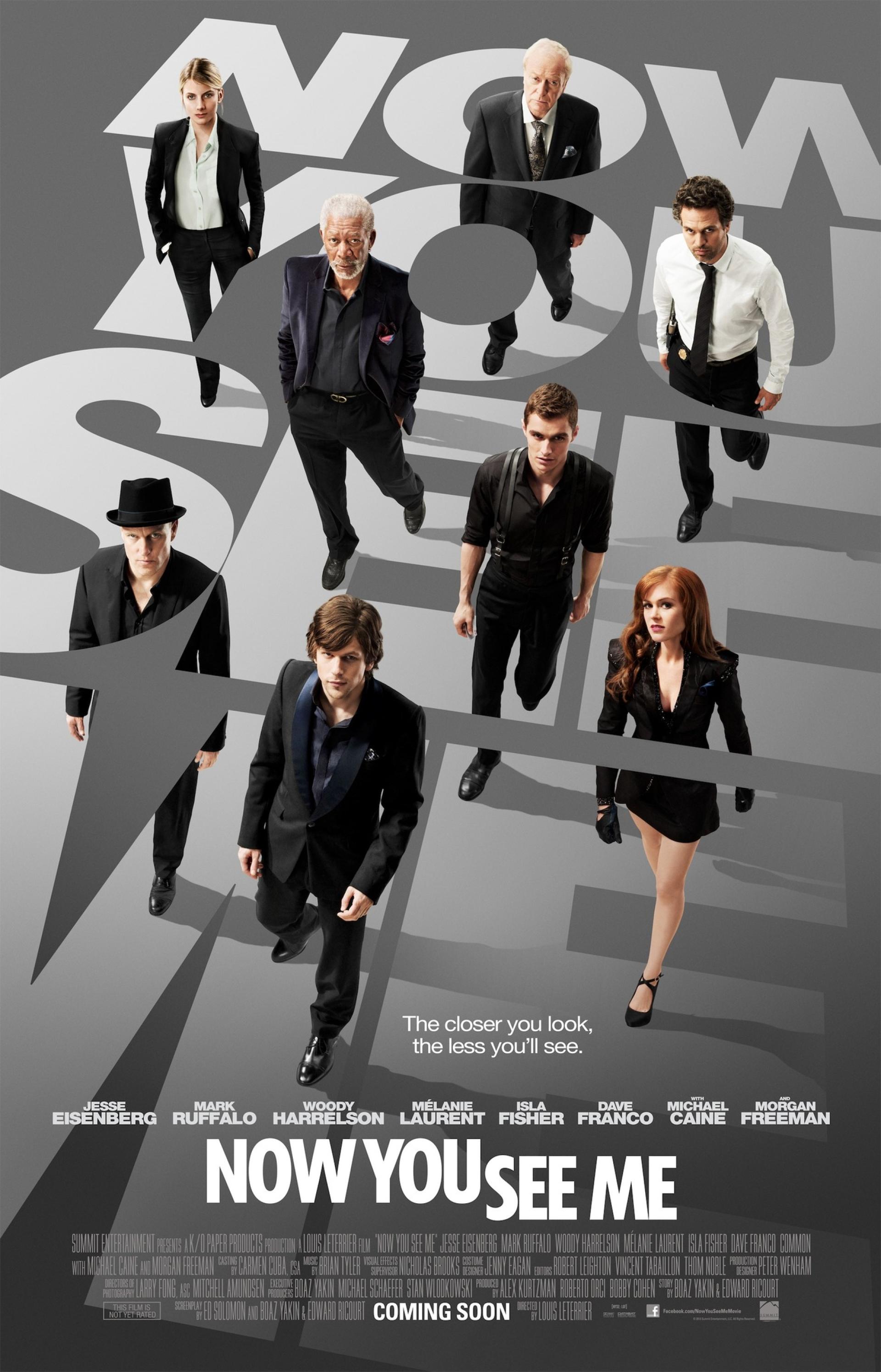 Now You See Me (2013) poster