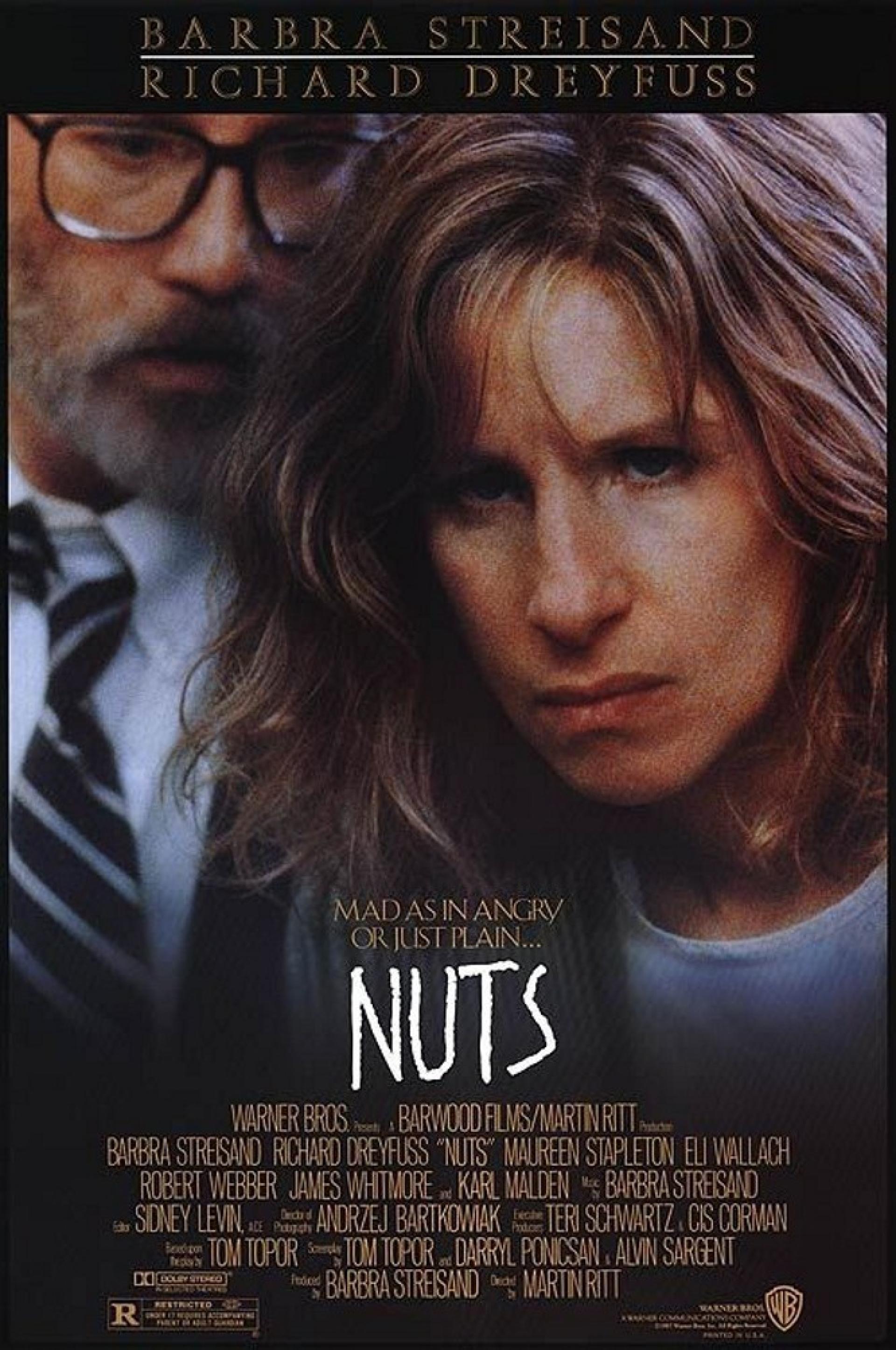 Nuts (1987) poster