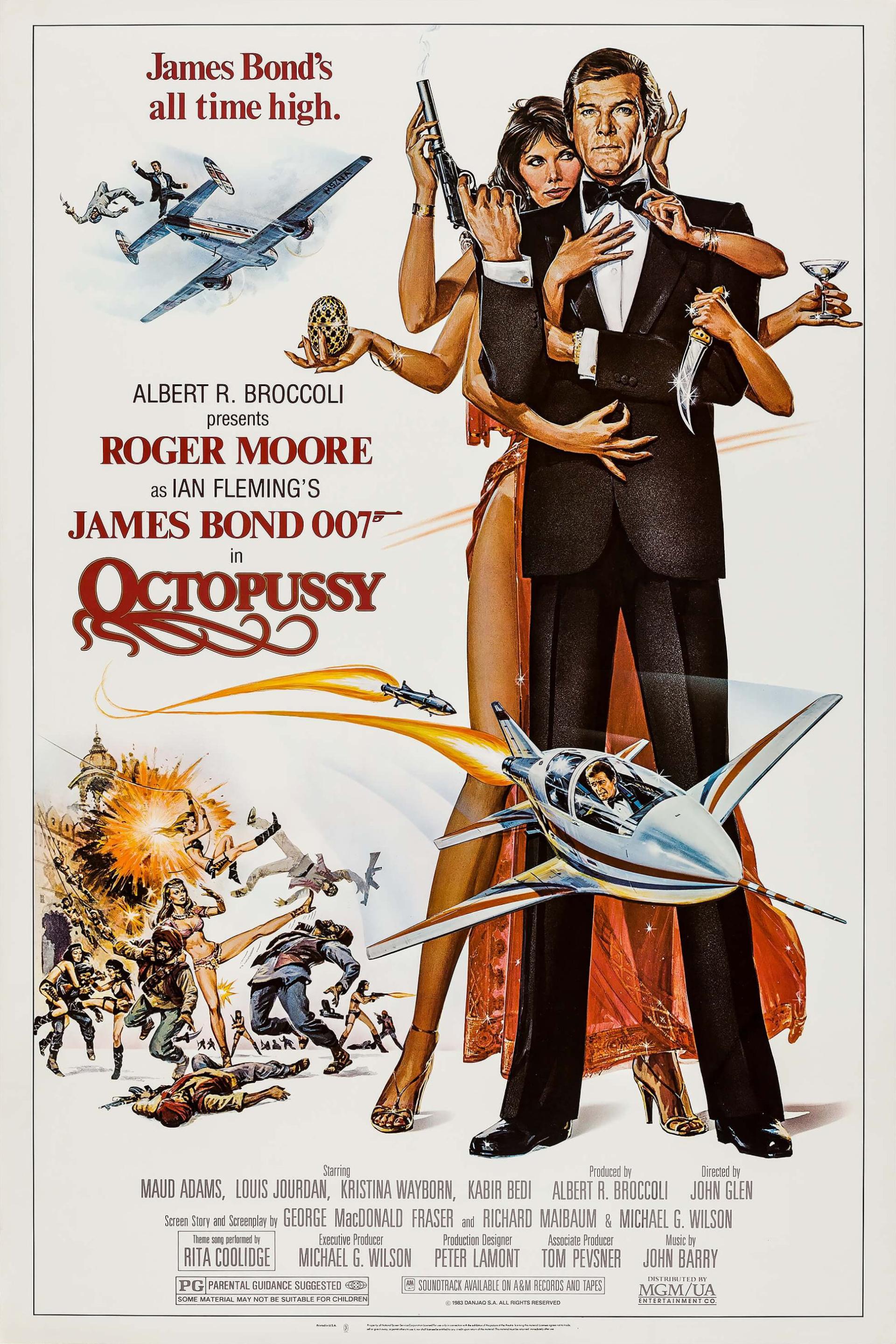 Octopussy (1983) poster