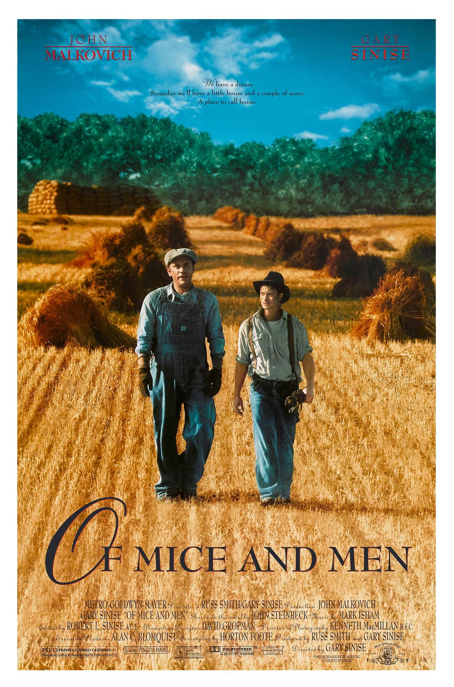 Of Mice and Men (1992) poster