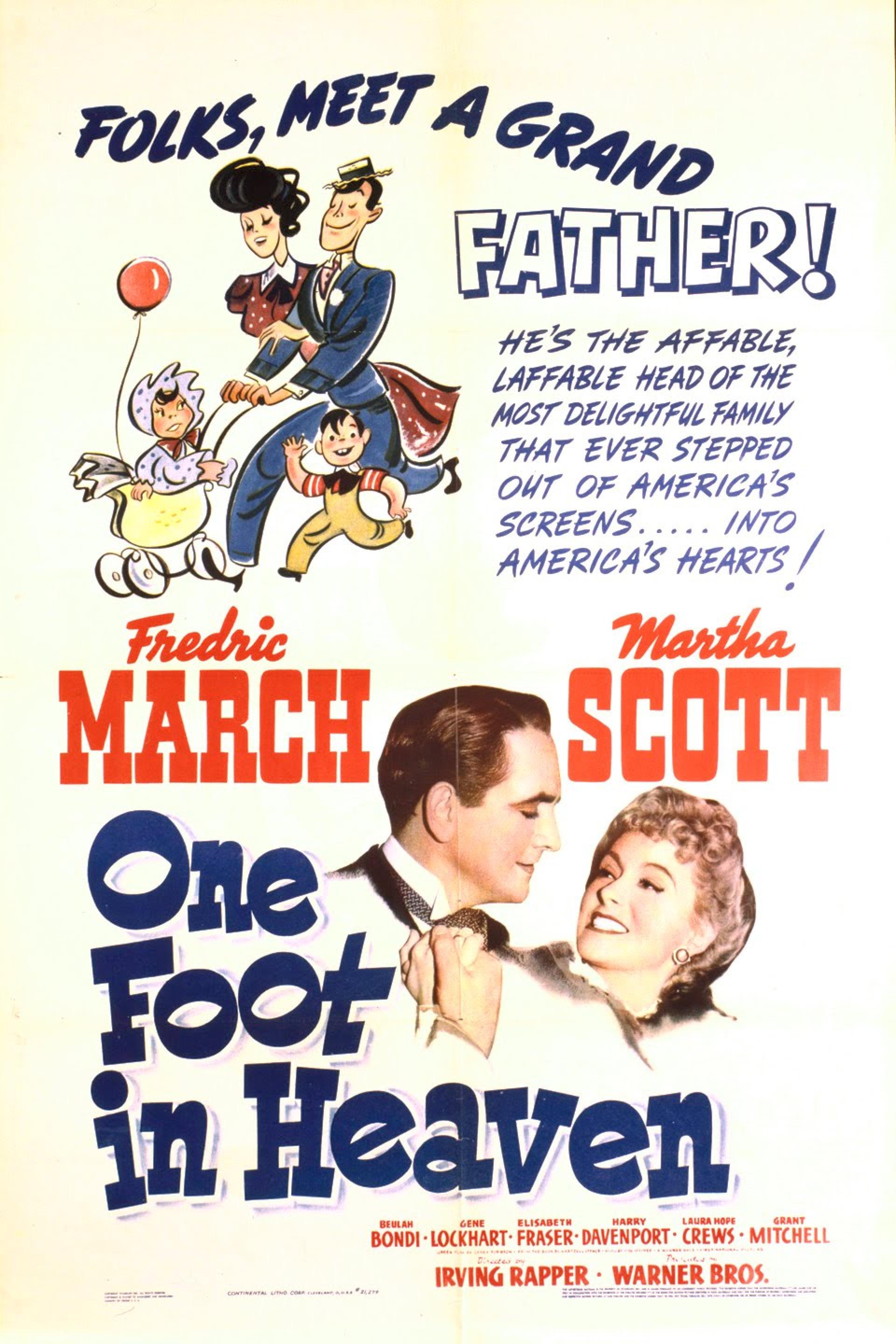 One Foot in Heaven (1941) poster