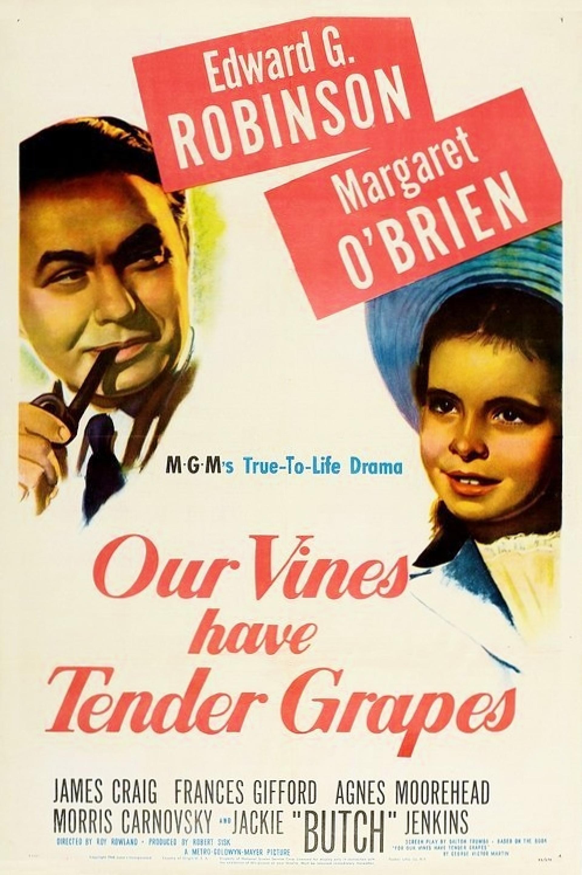 Our Vines Have Tender Grapes (1945) poster