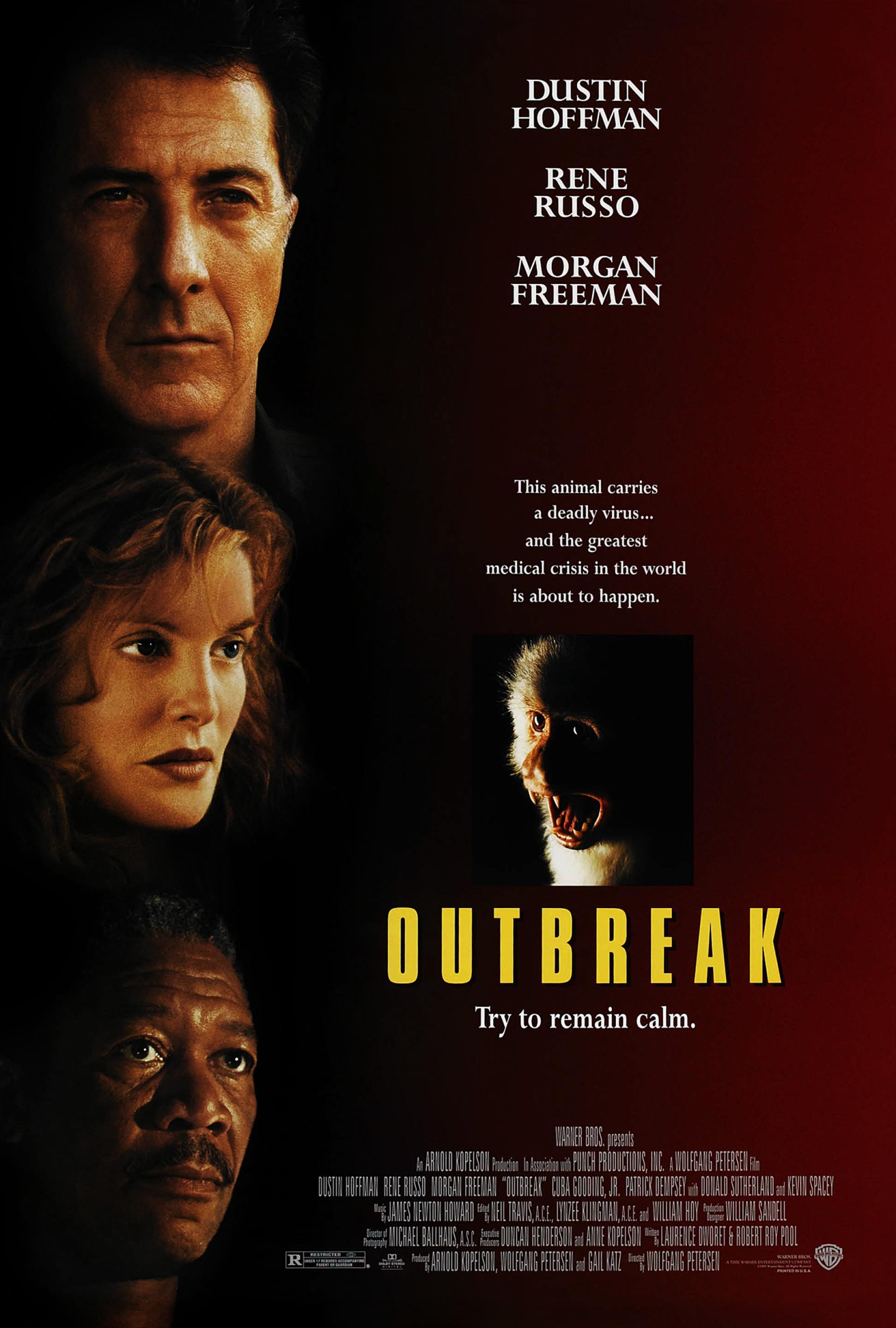 Outbreak (1995) poster