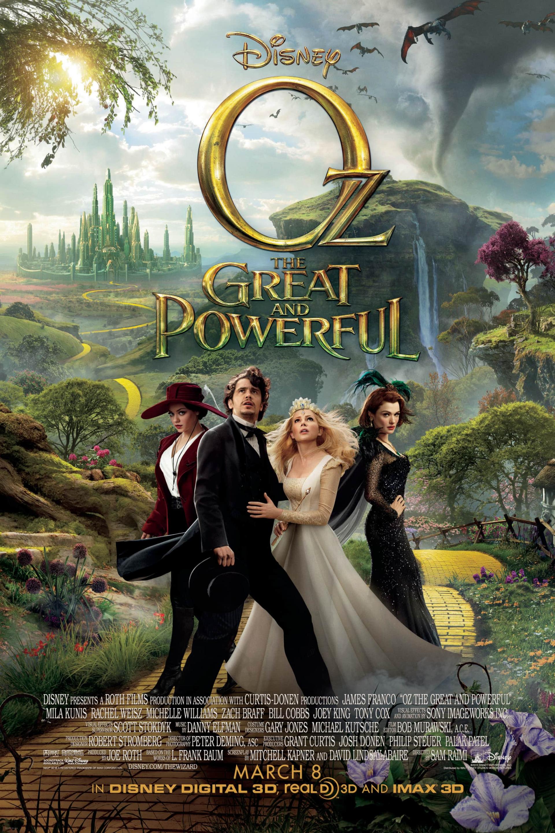 Oz the Great and Powerful (2013) poster