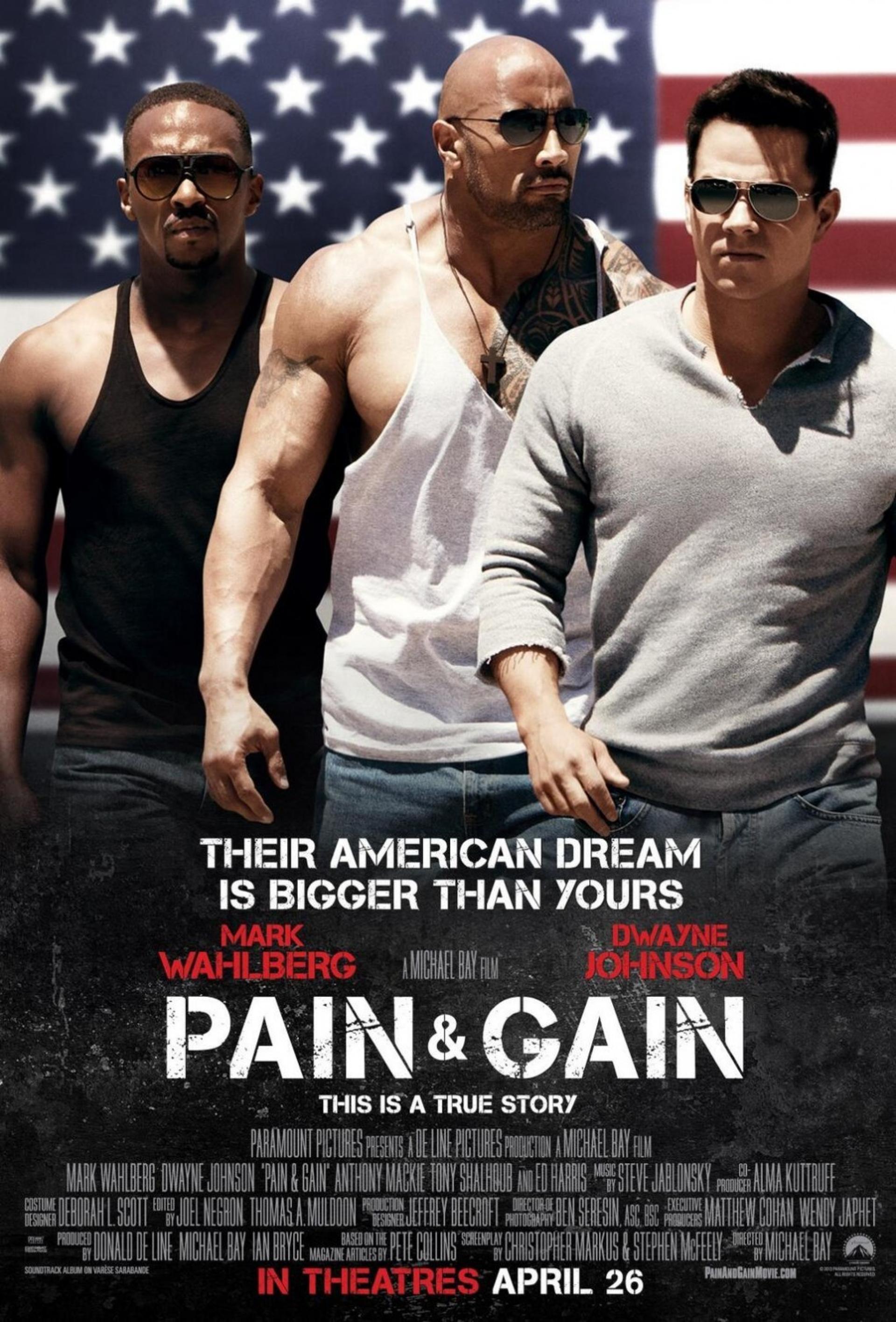 Pain & Gain (2013) poster