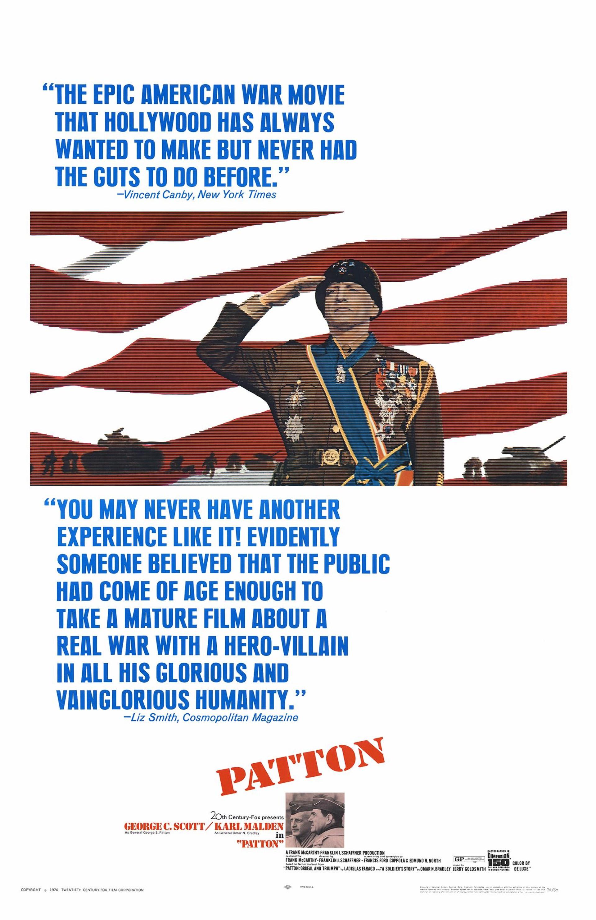Patton (1970) poster