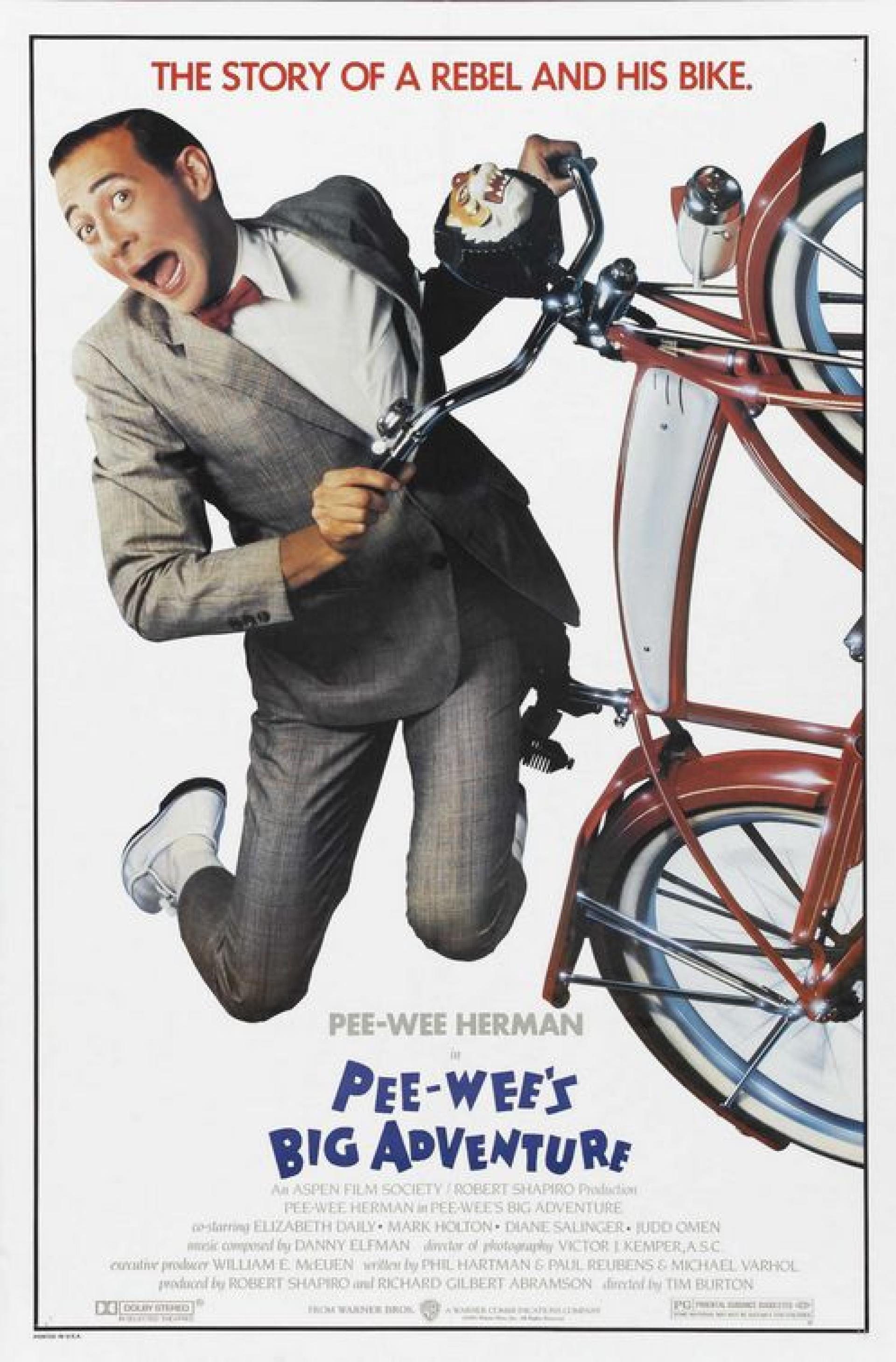 Pee-wee's Big Adventure (1985) poster
