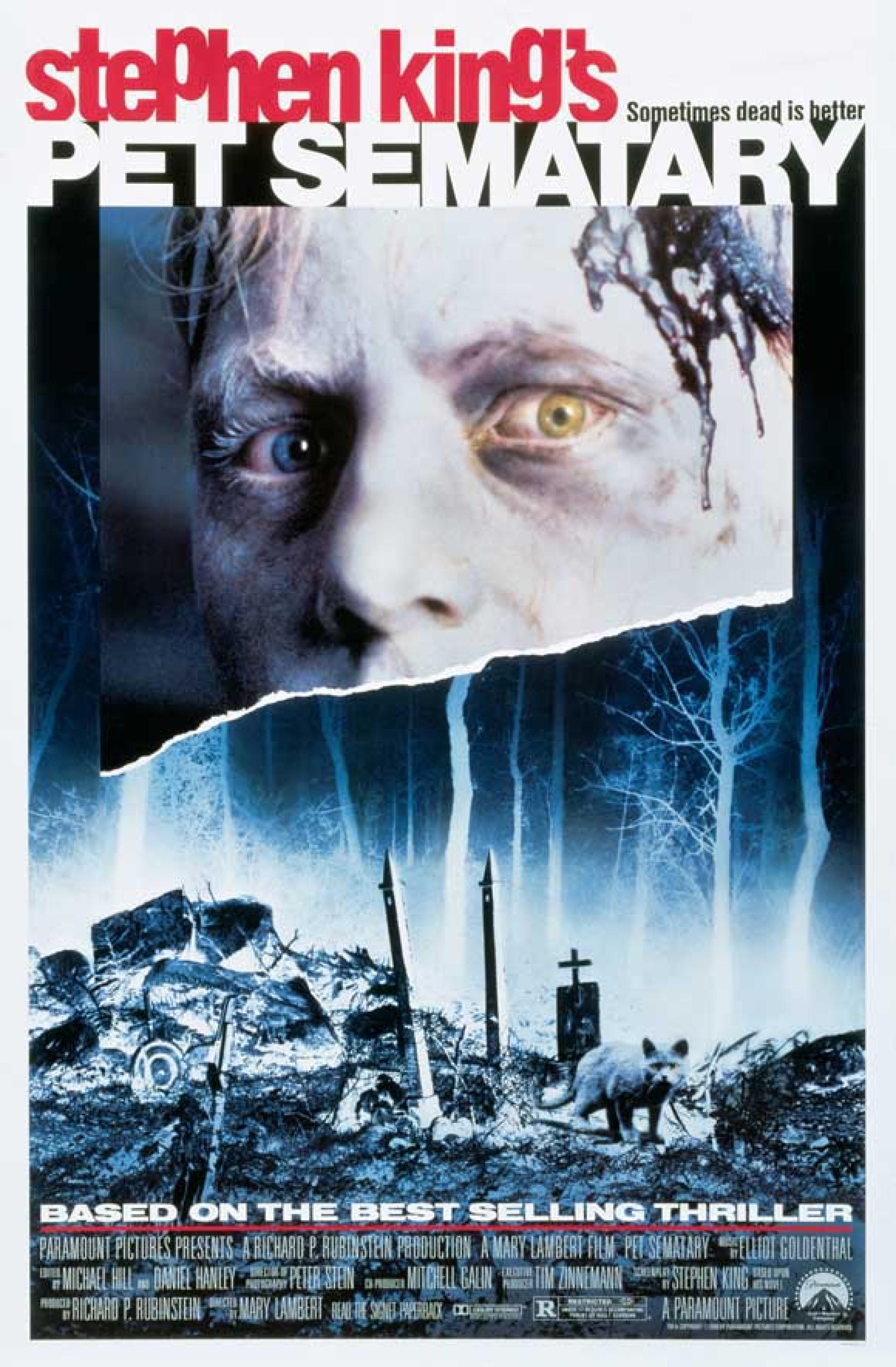Pet Sematary (1989) poster
