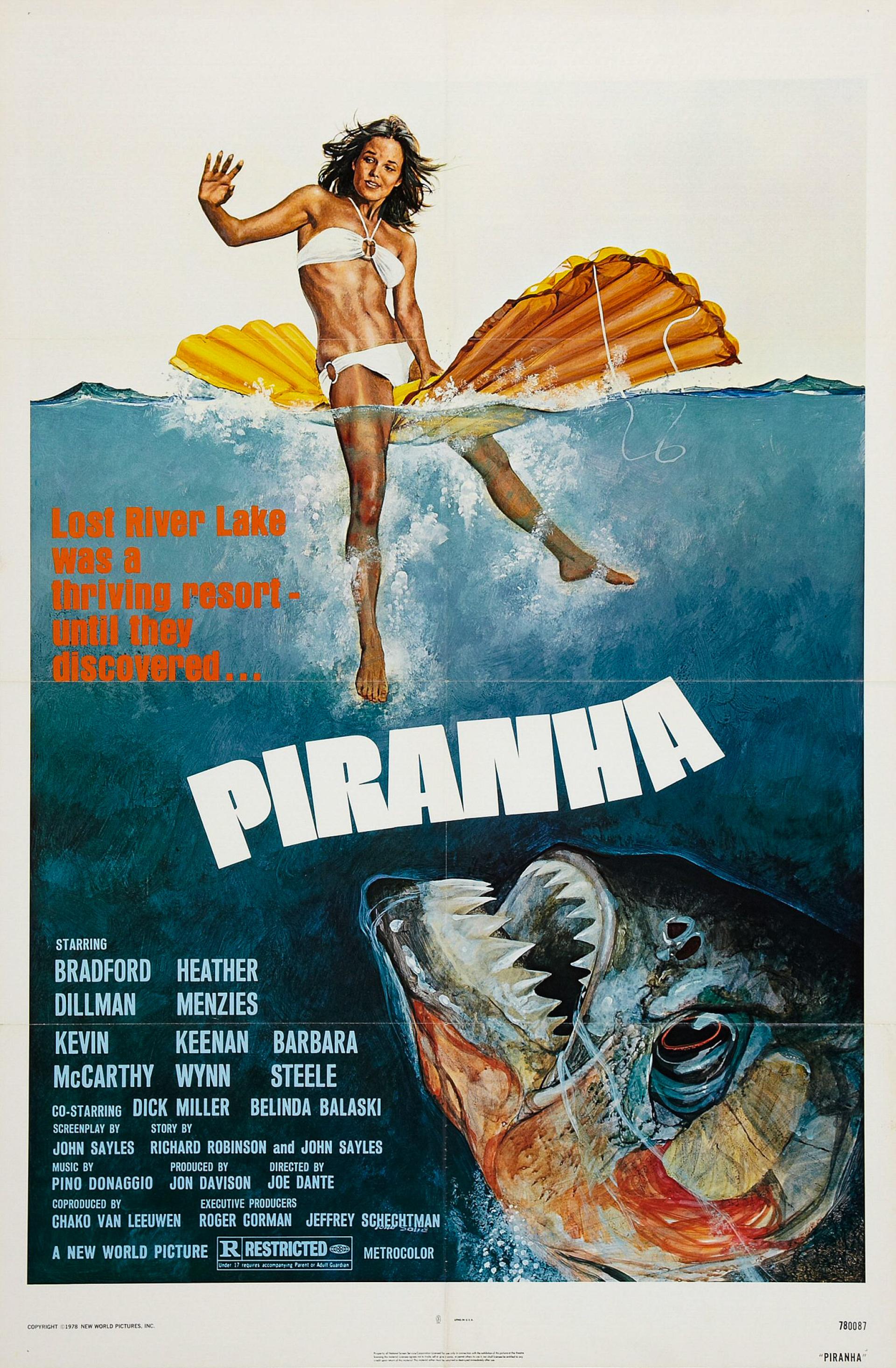 Piranha (1978) poster