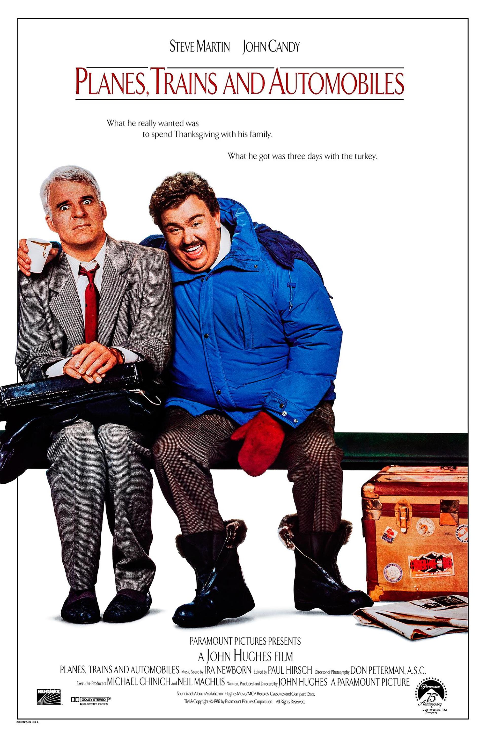 Planes, Trains & Automobiles (1987) poster