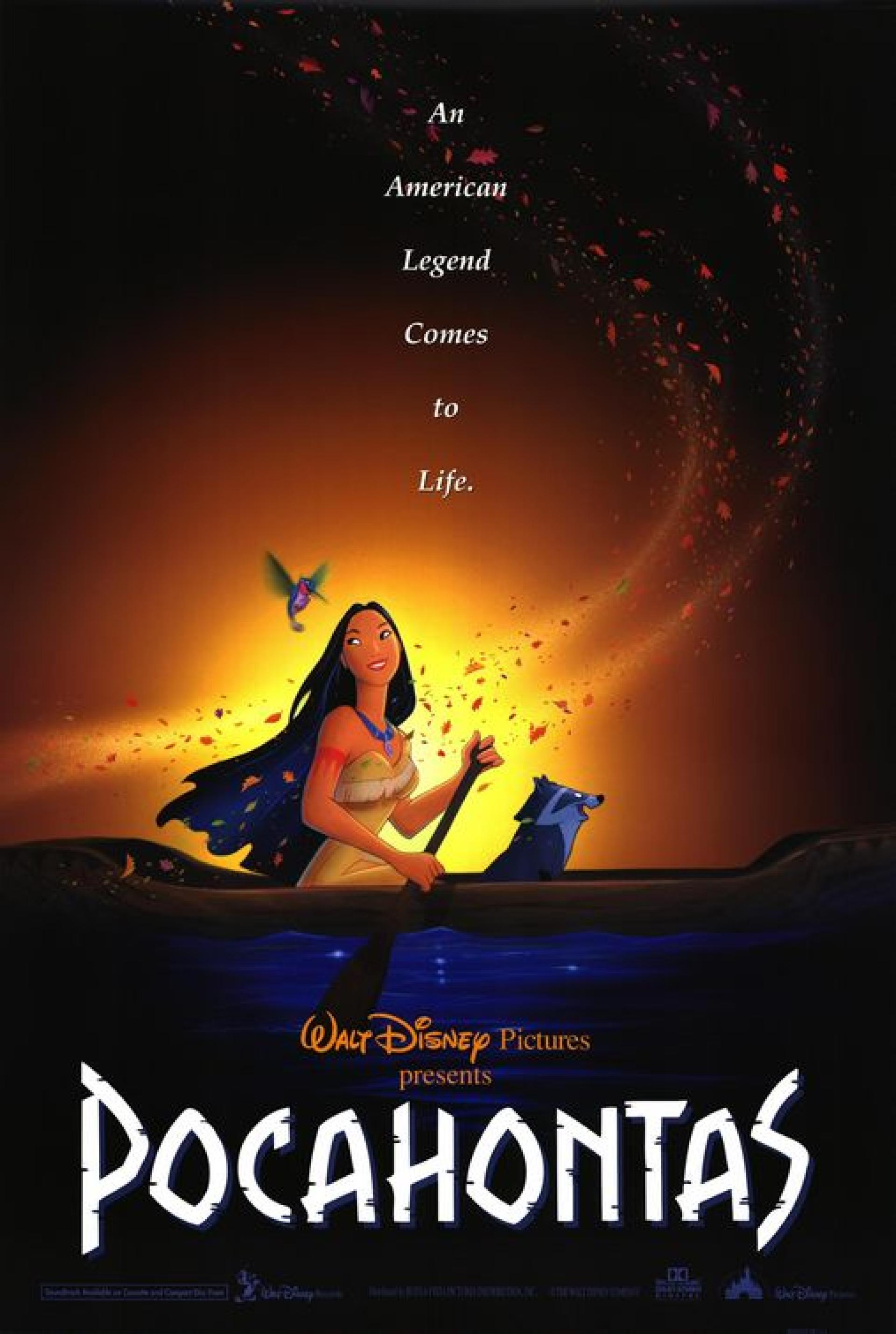 Pocahontas (1995) poster