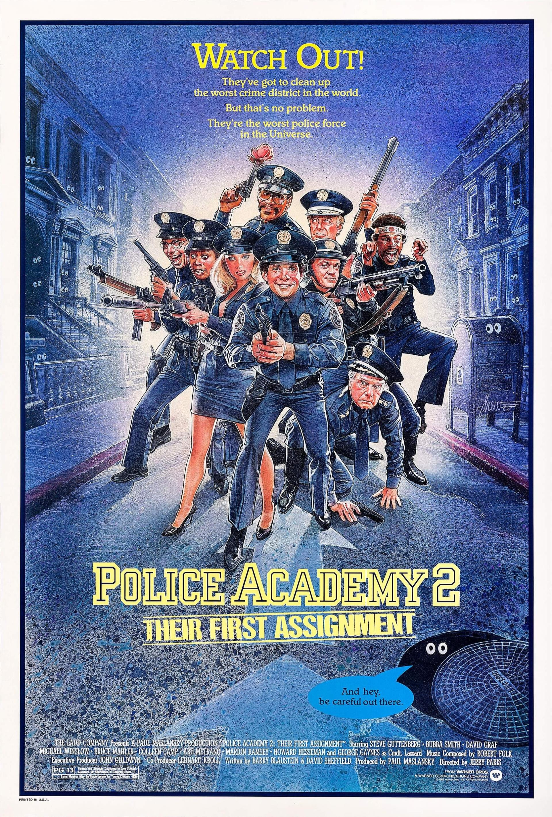 Police Academy 2: Their First Assignment (1985) poster