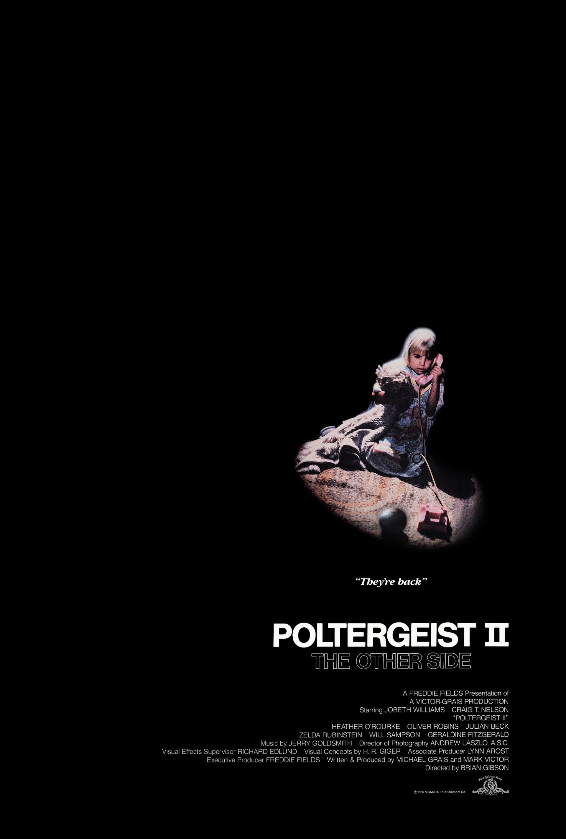 Poltergeist II: The Other Side (1986) poster