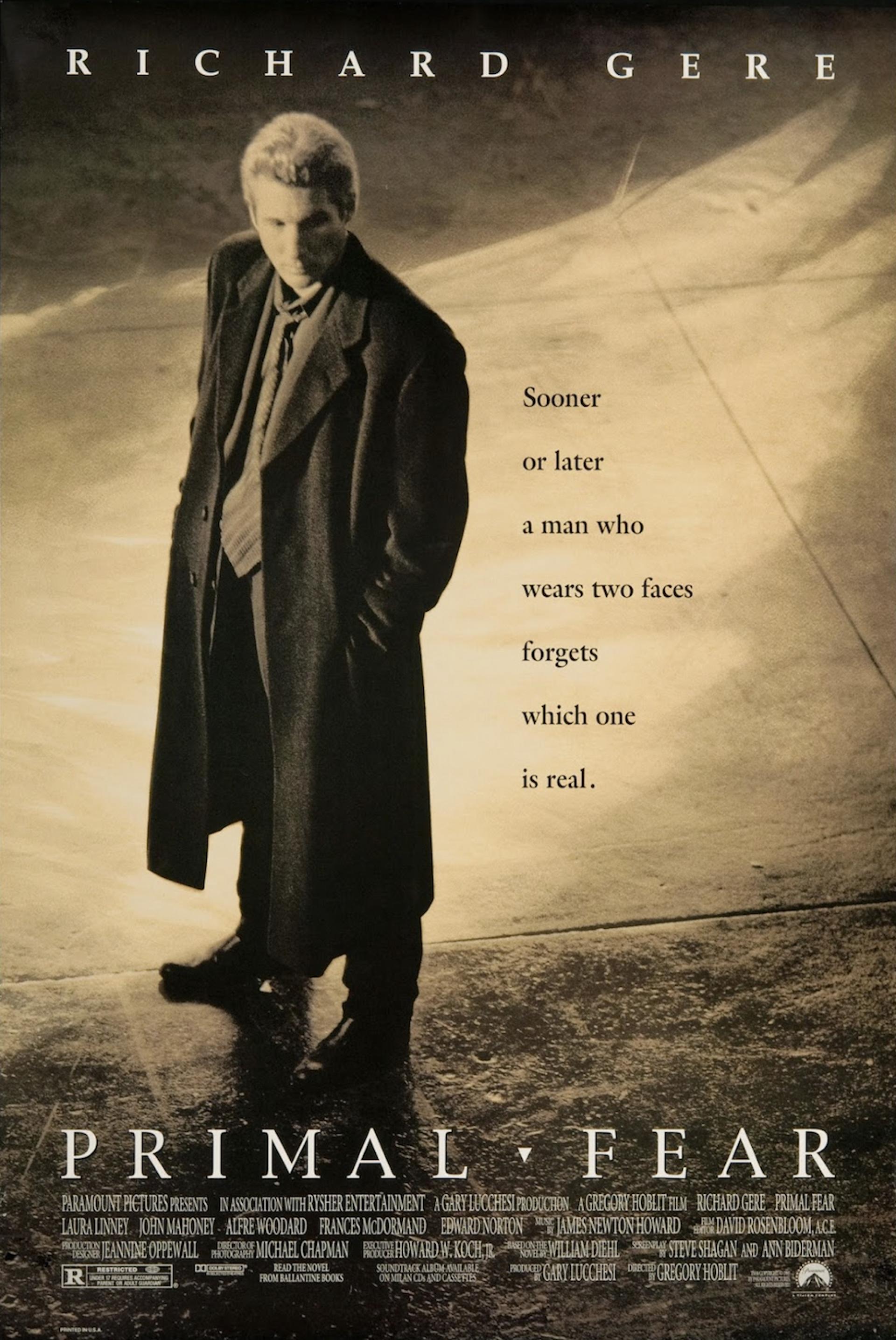 Primal Fear (1996) poster