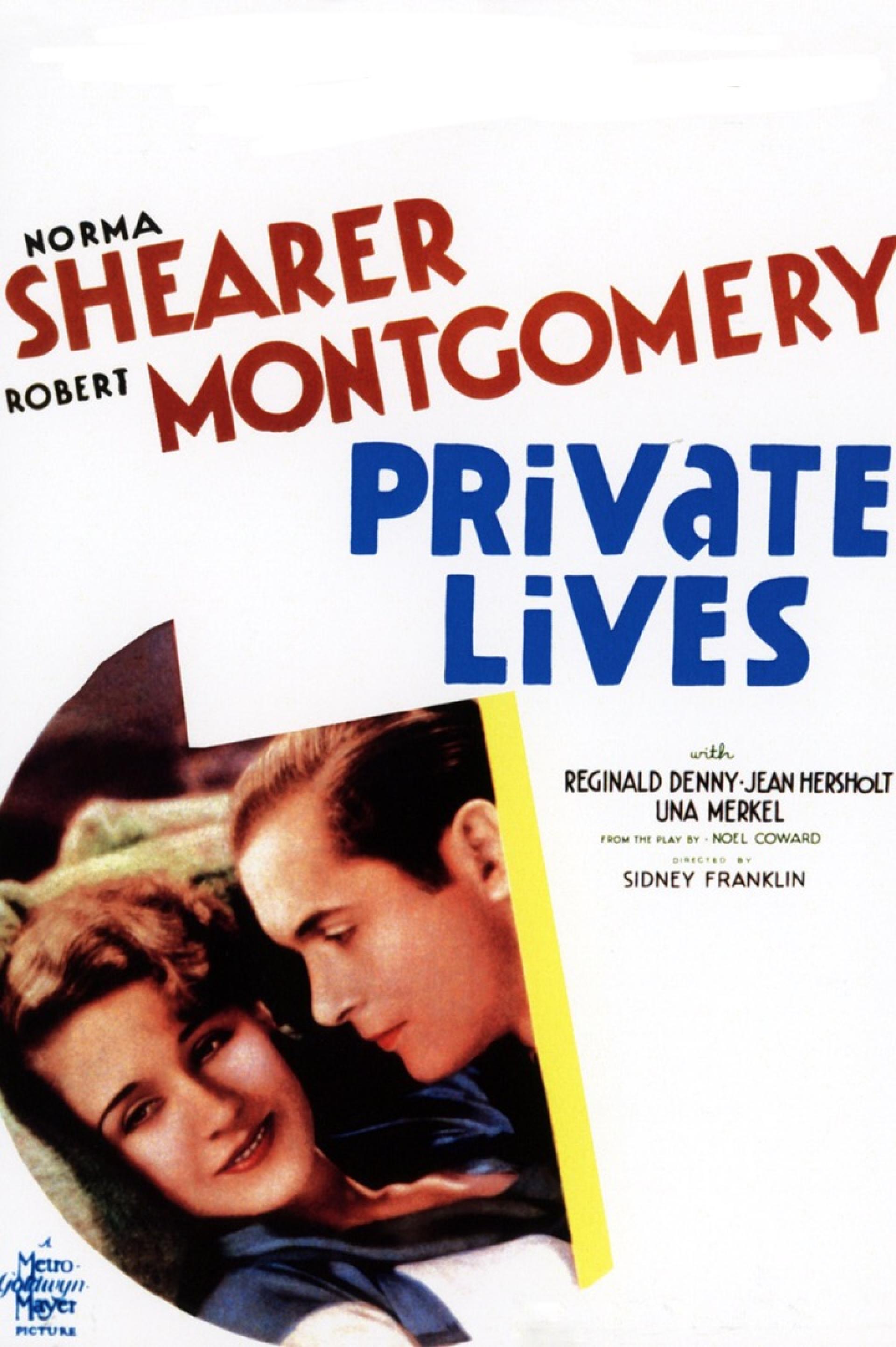 Private Lives (1931) poster