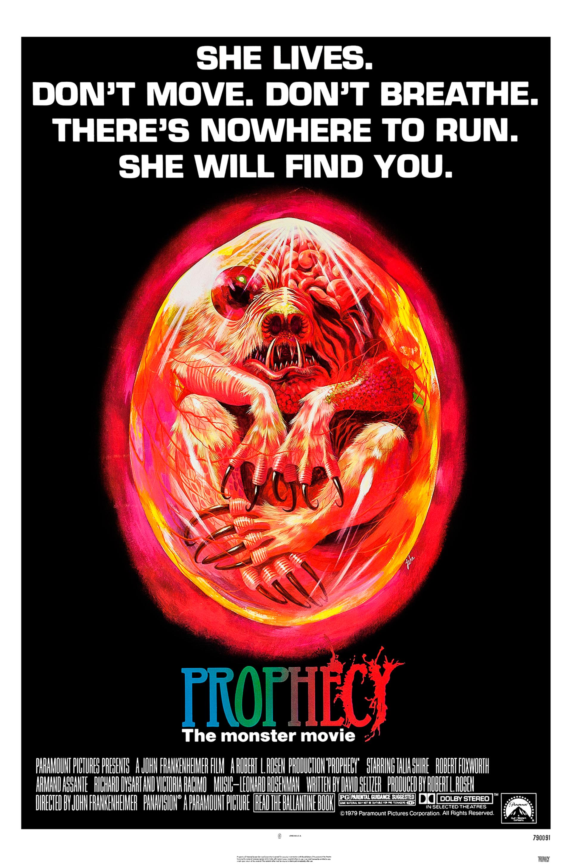 Prophecy (1979) poster