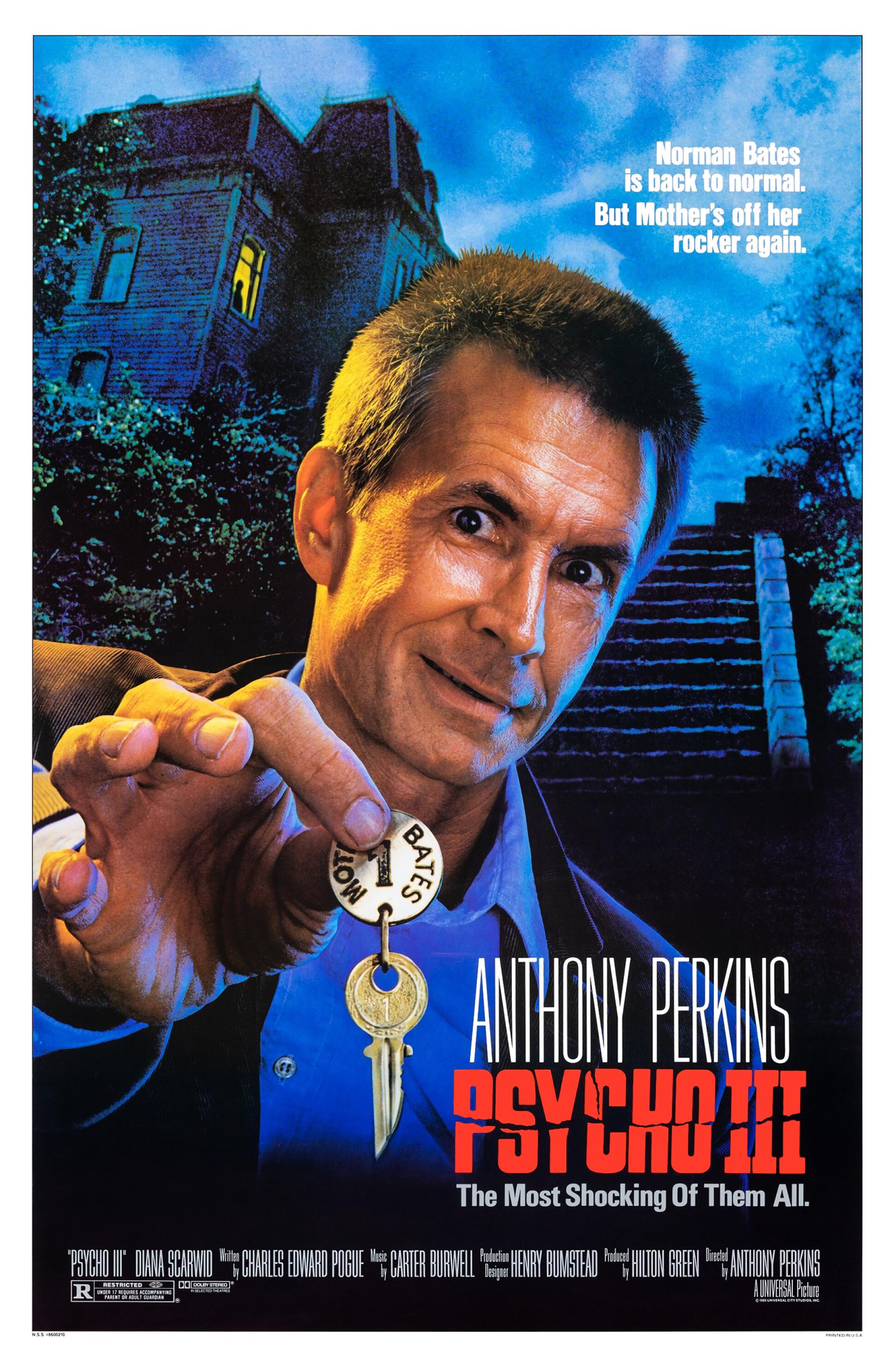 Psycho III (1986) poster