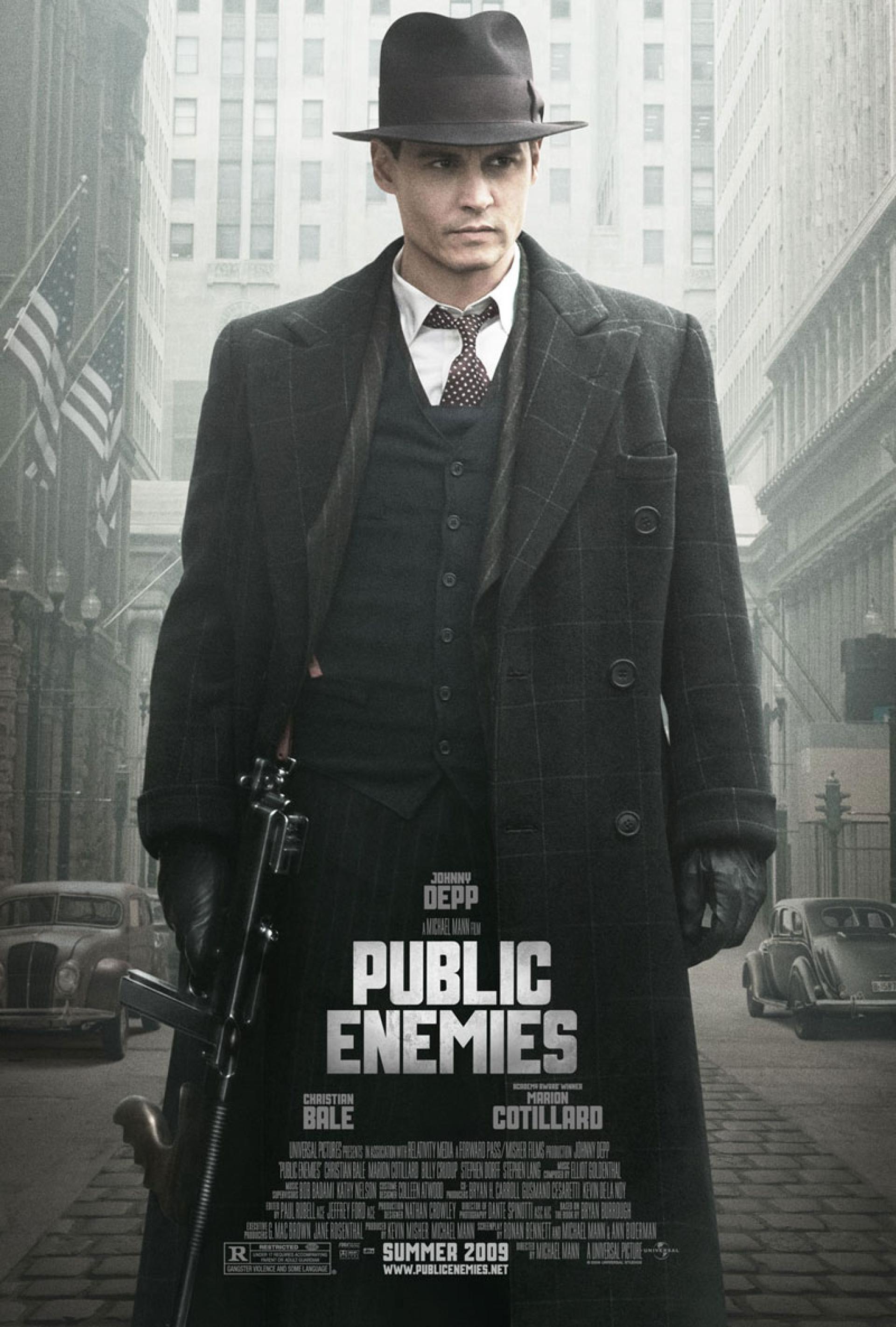 Public Enemies (2009) poster