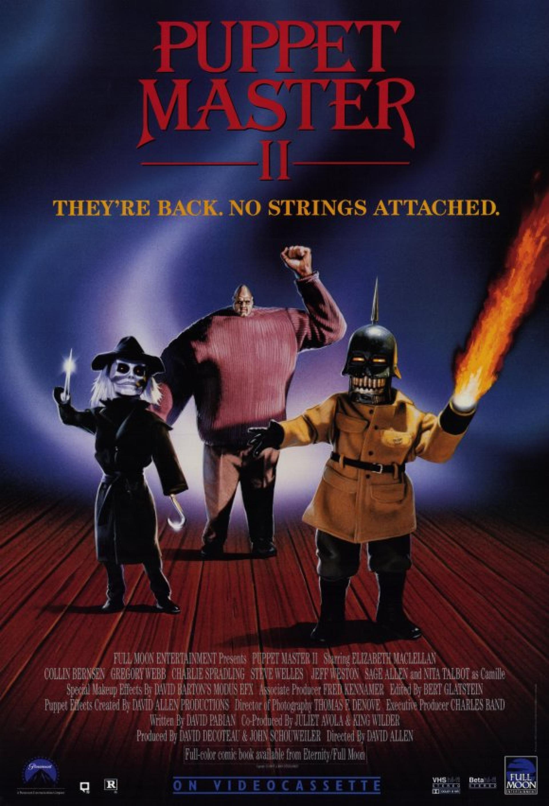 Puppet Master II (1991) poster