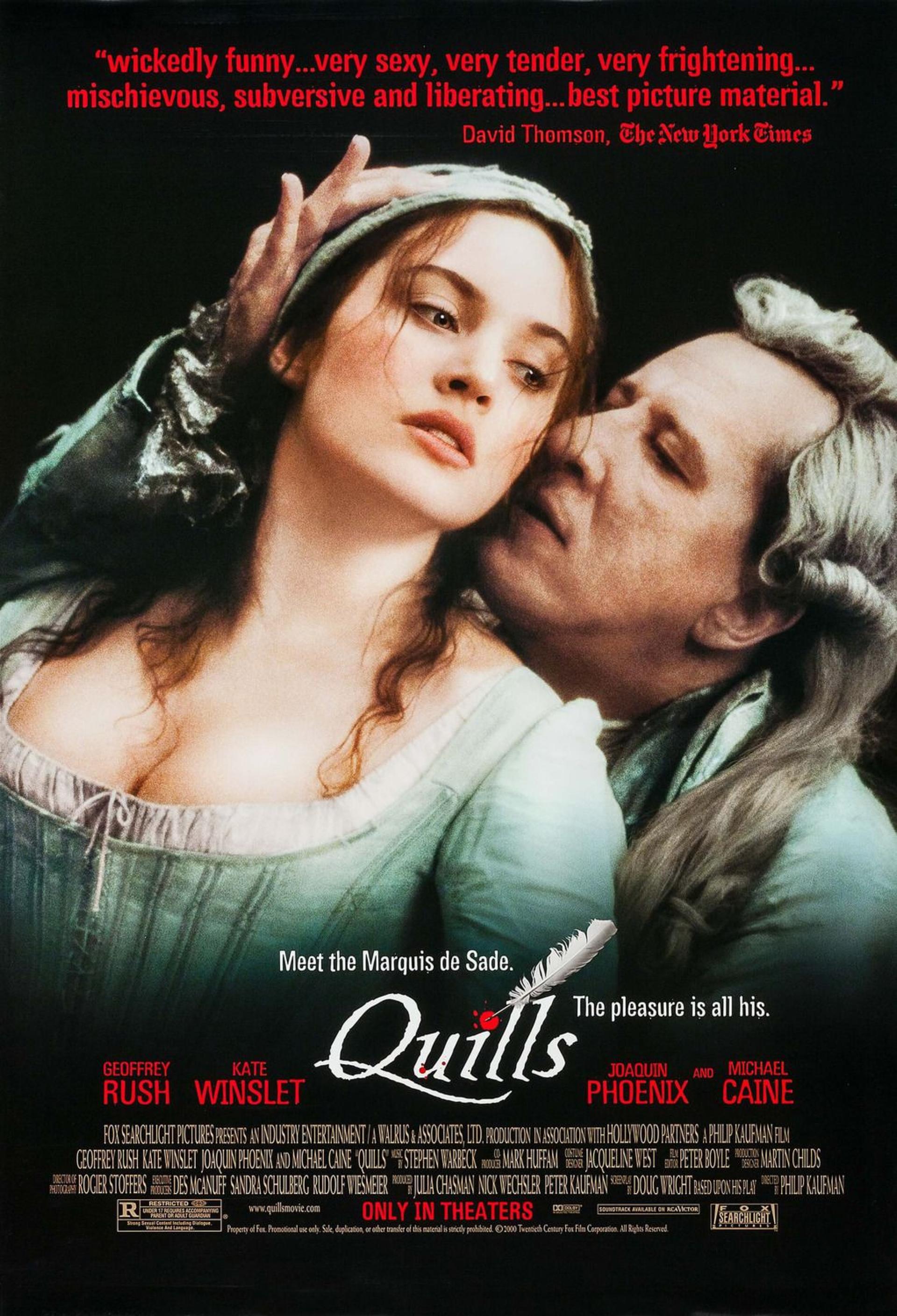Quills (2000) poster