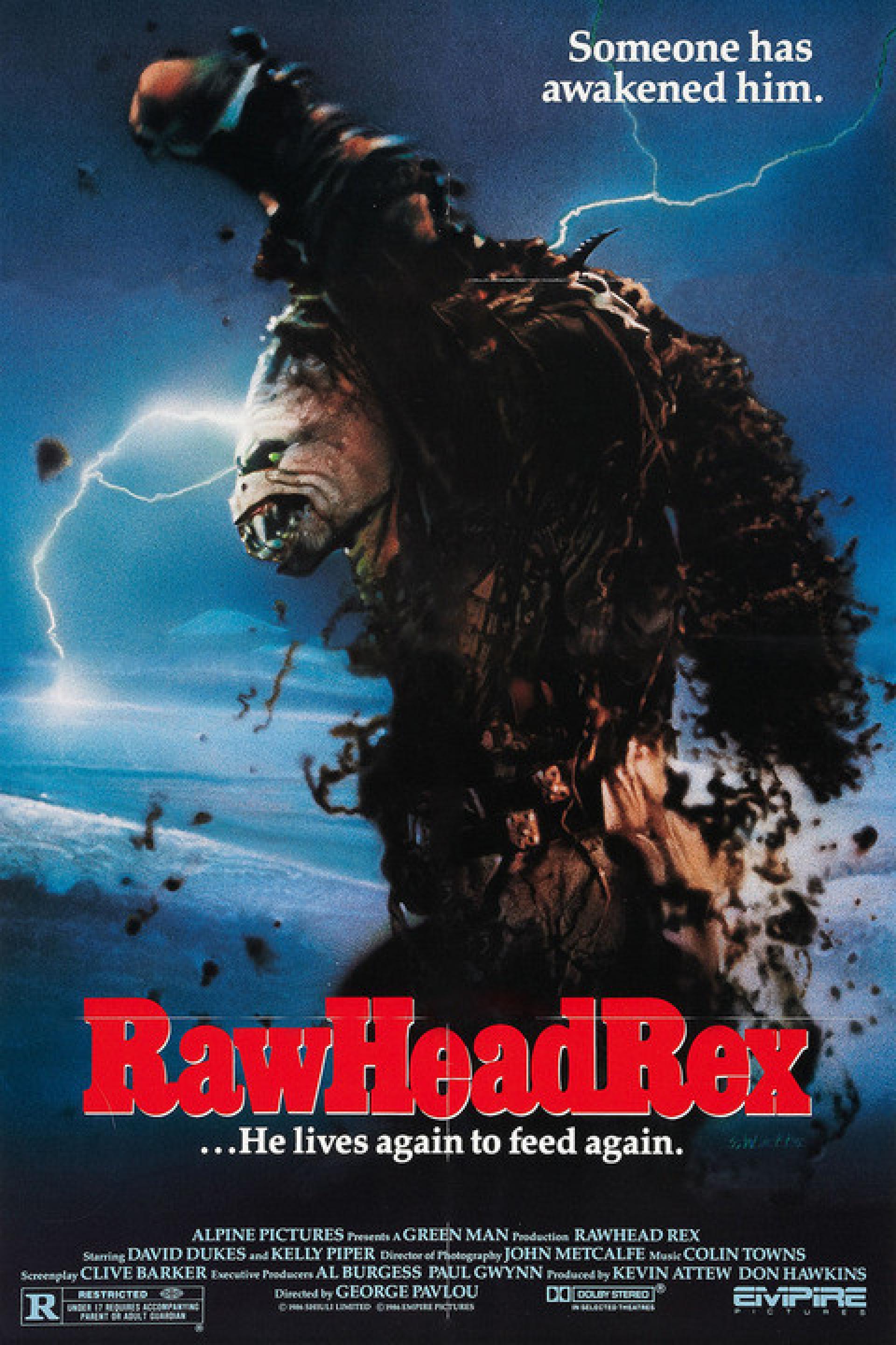 Rawhead Rex (1986) poster