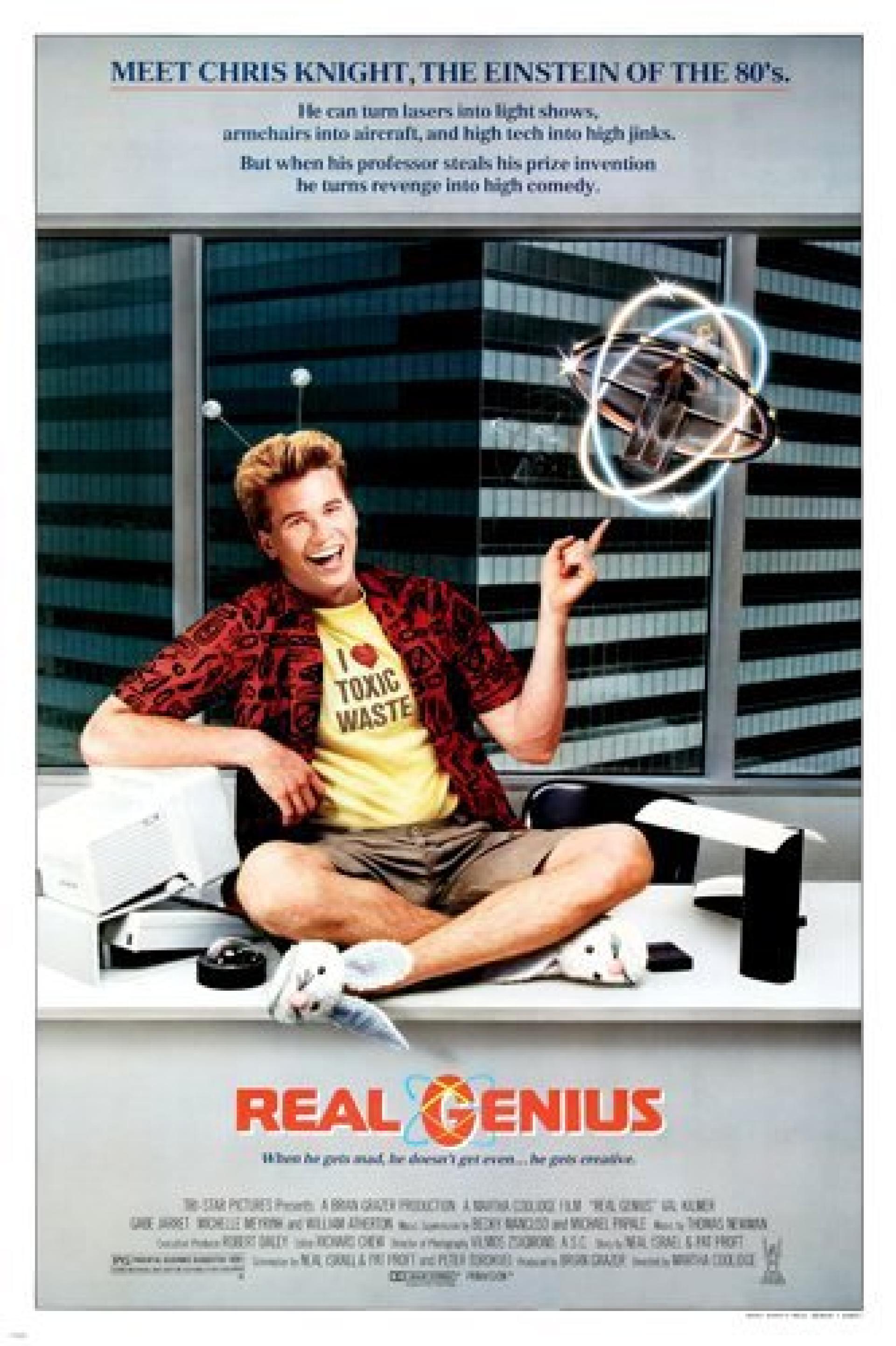 Real Genius (1985) poster