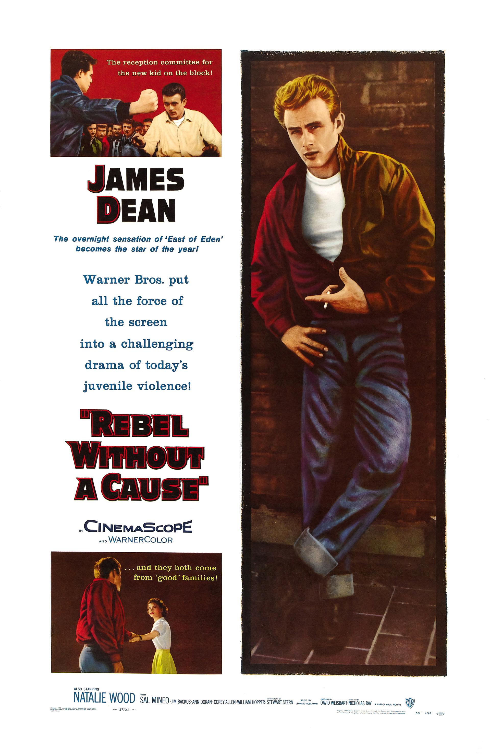 Rebel Without a Cause (1955) poster