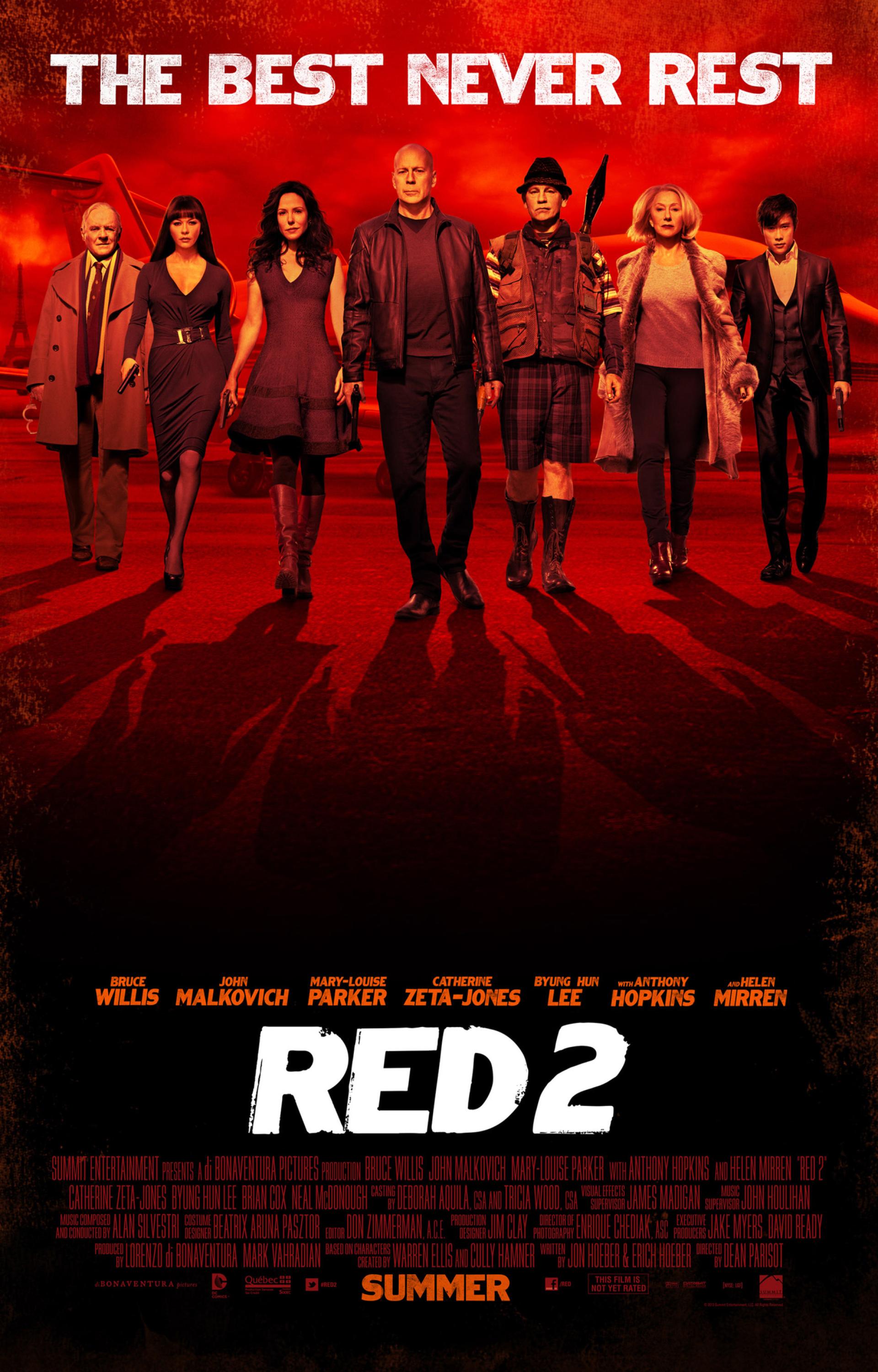 RED 2 (2013) poster