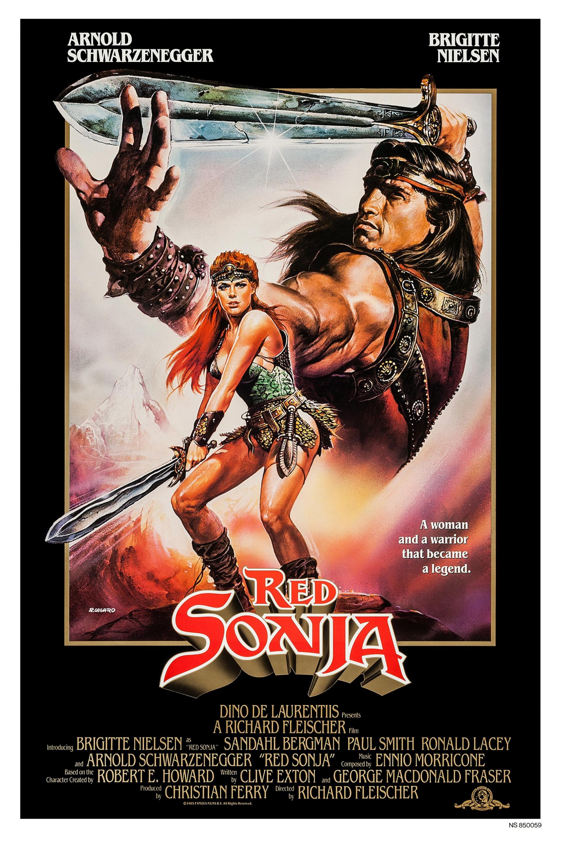Red Sonja (1985) poster