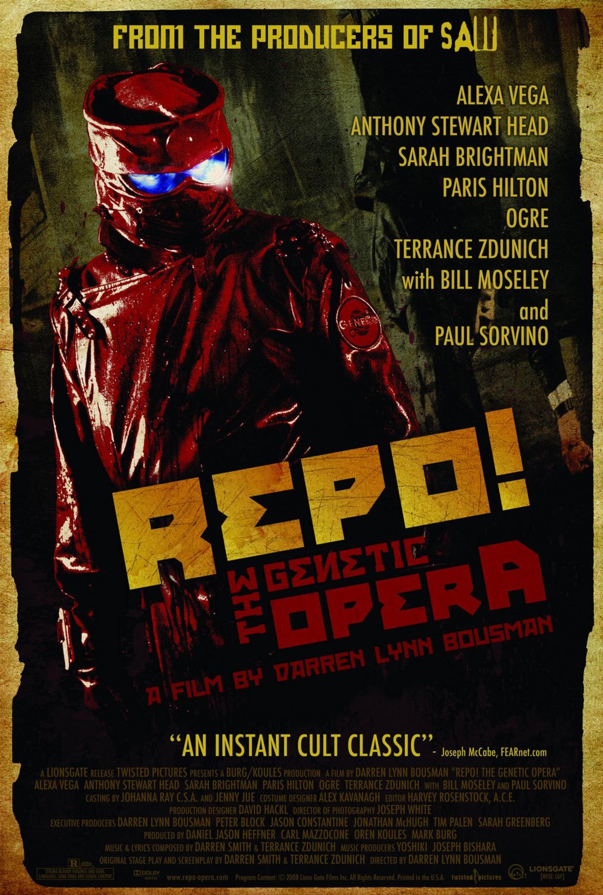 Repo! The Genetic Opera (2008) poster
