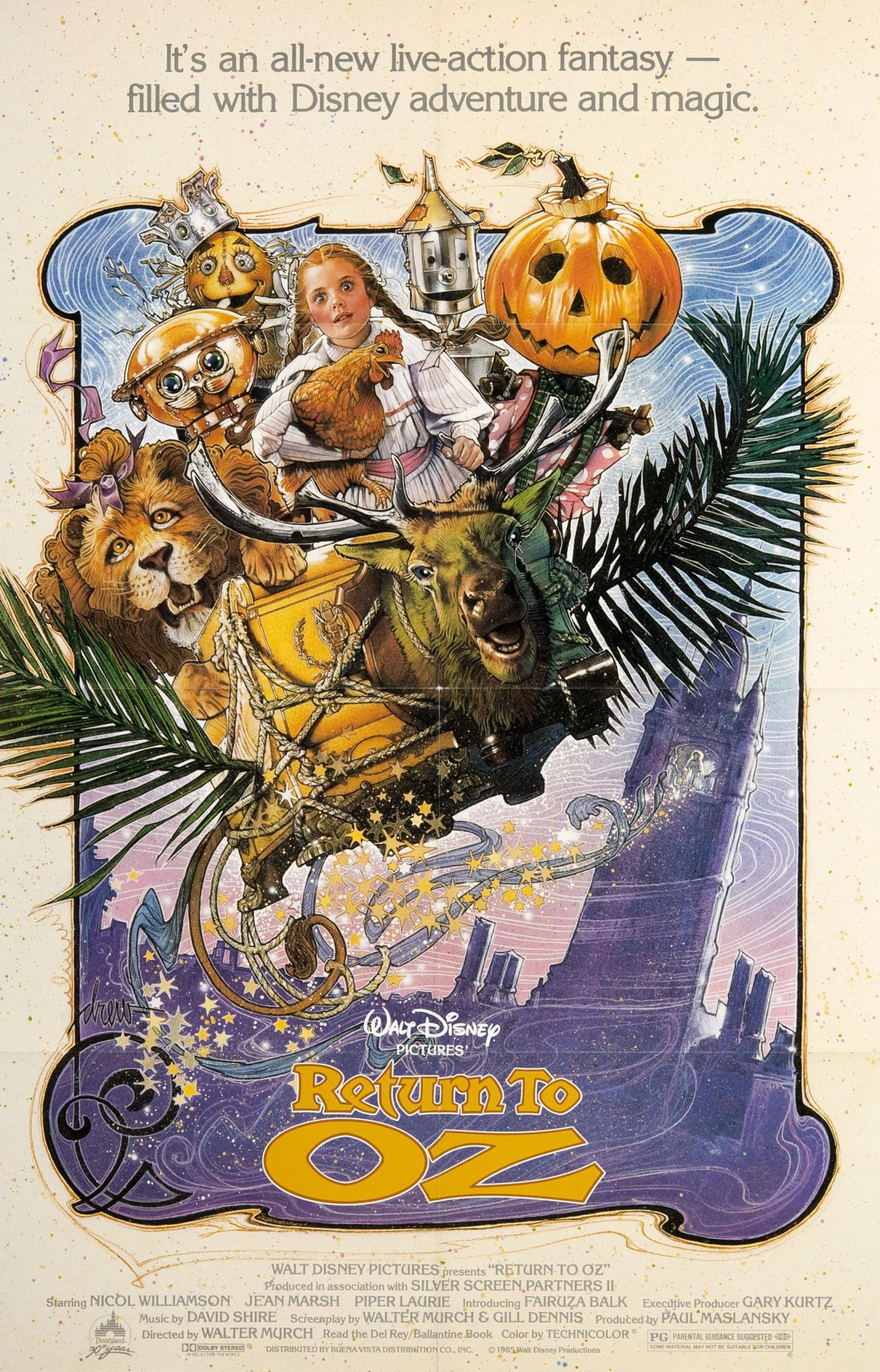 Return to Oz (1985) poster