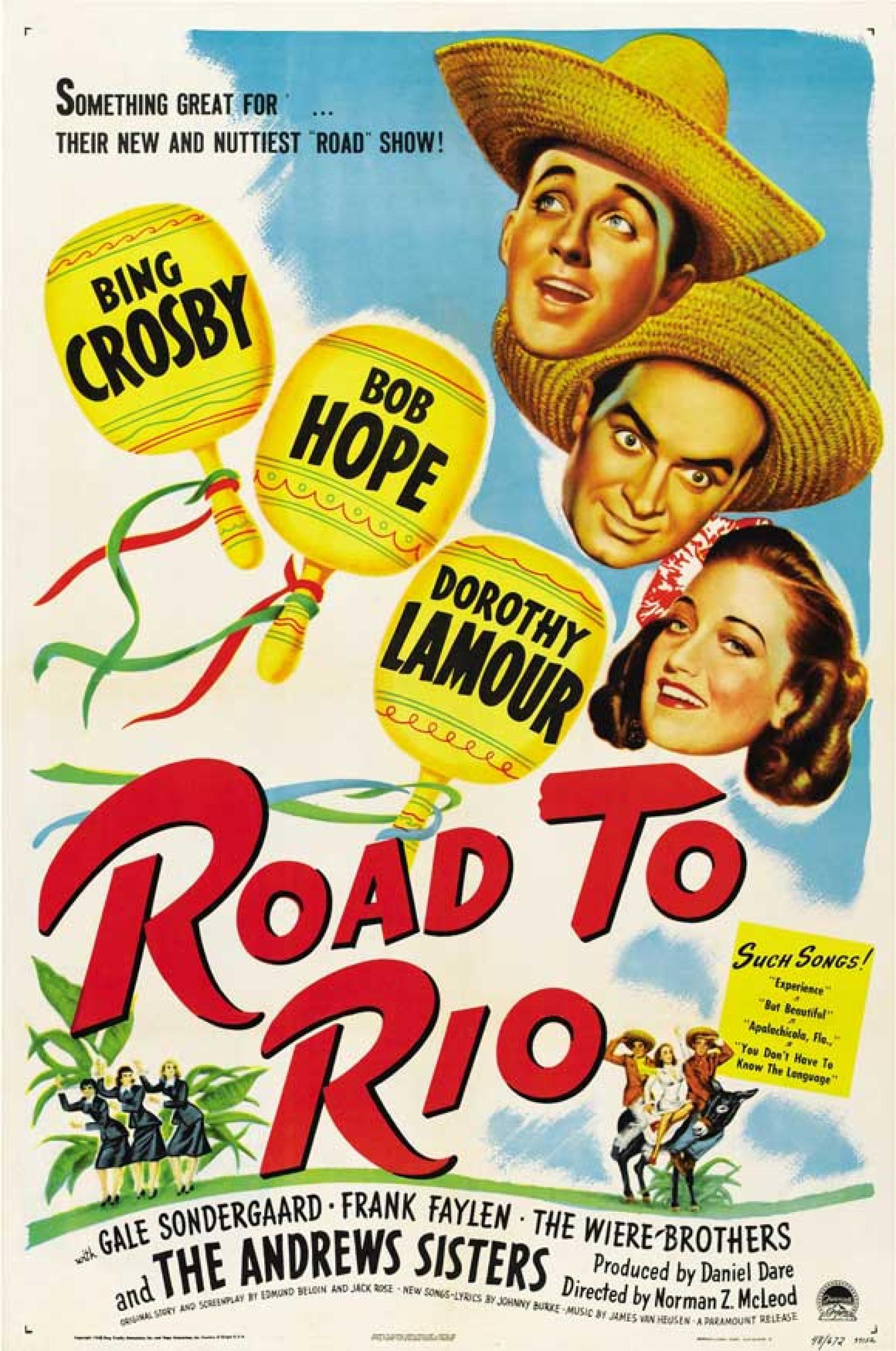 Road to Rio (1947) poster