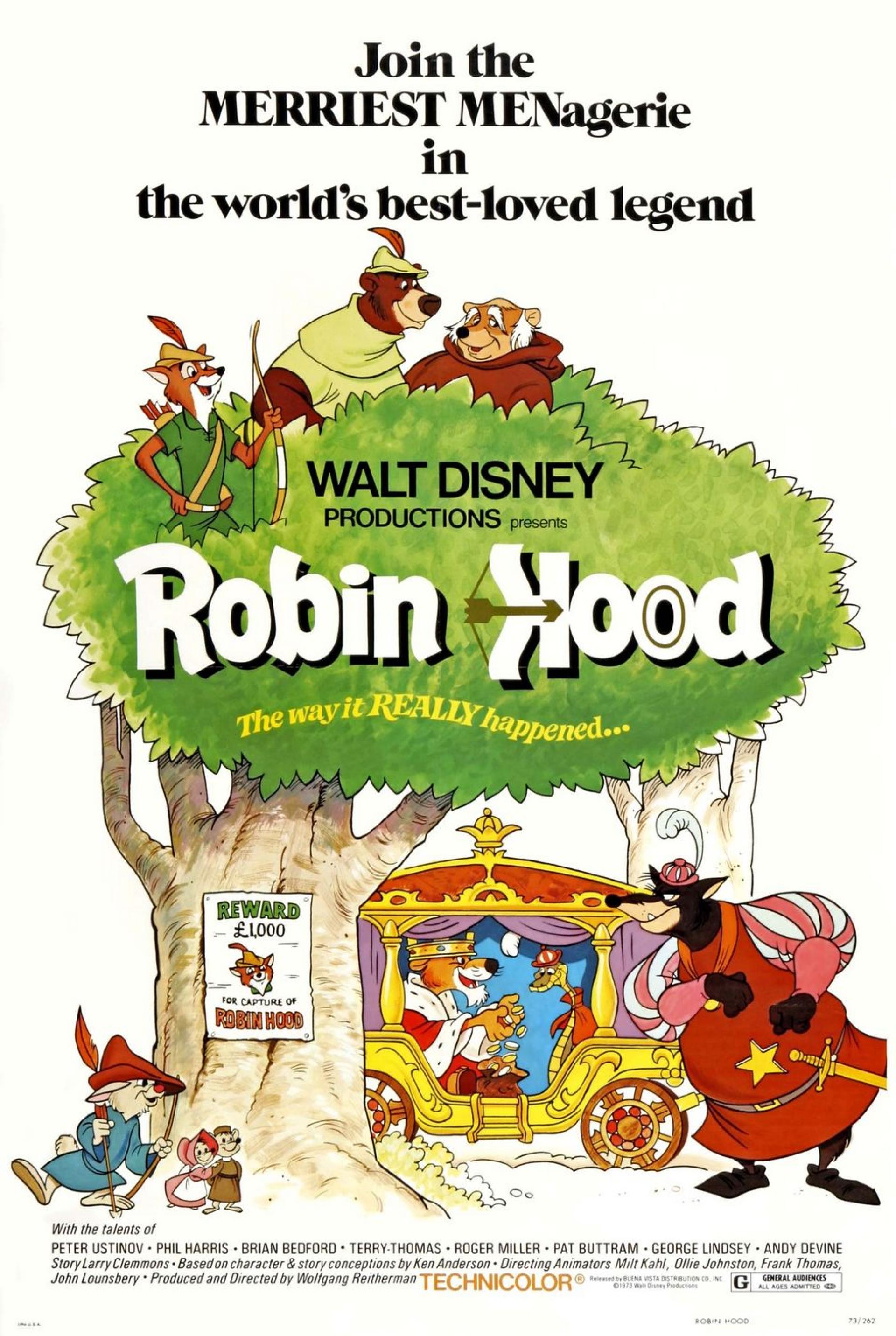 Robin Hood (1973) poster
