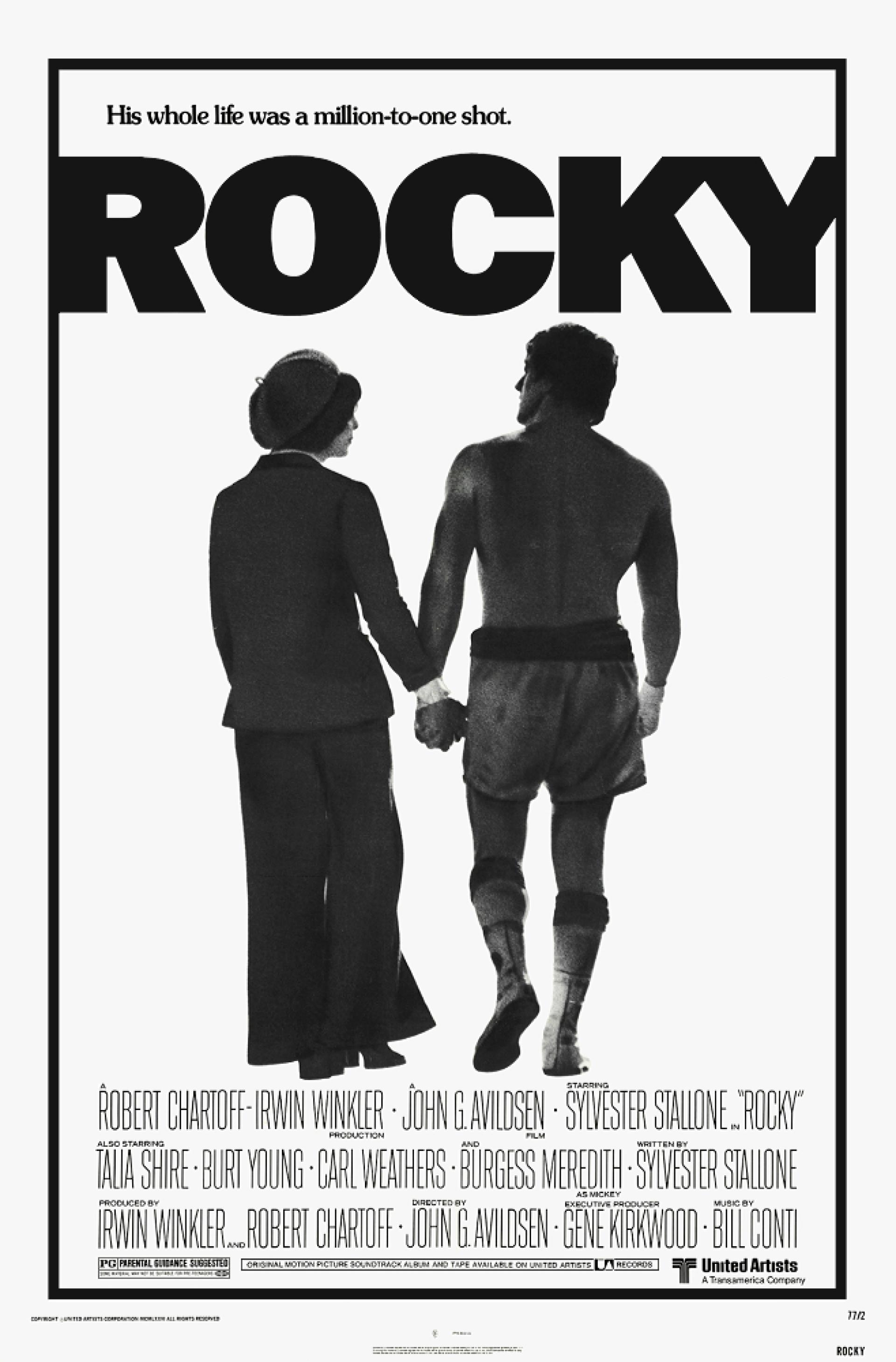 Rocky (1976) poster