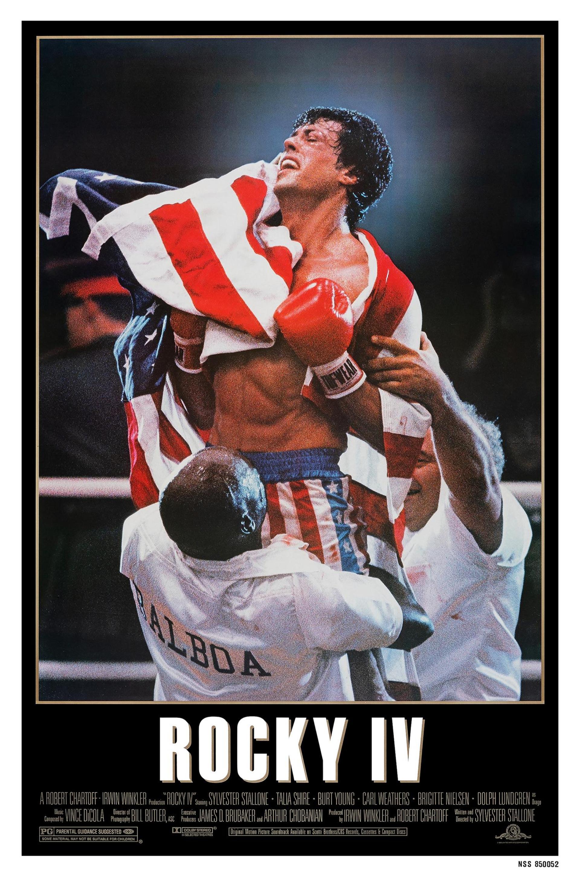 Rocky IV (1985) poster