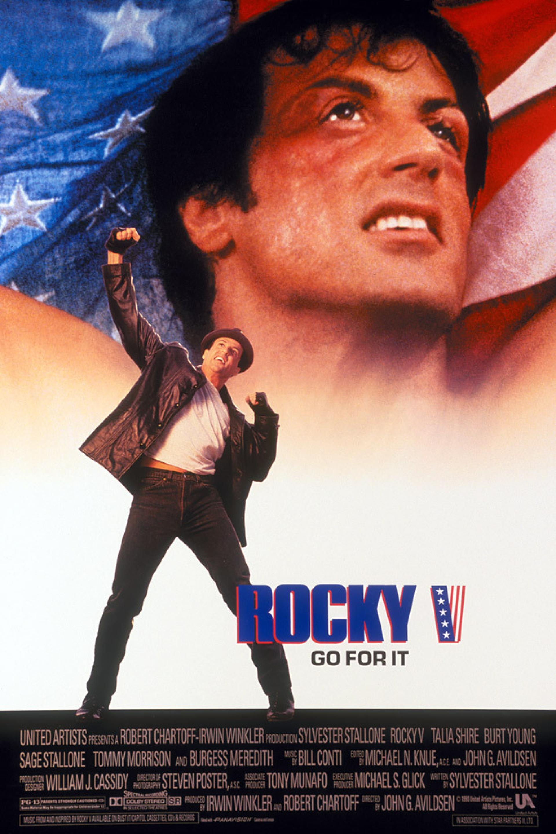 Rocky V (1990) poster
