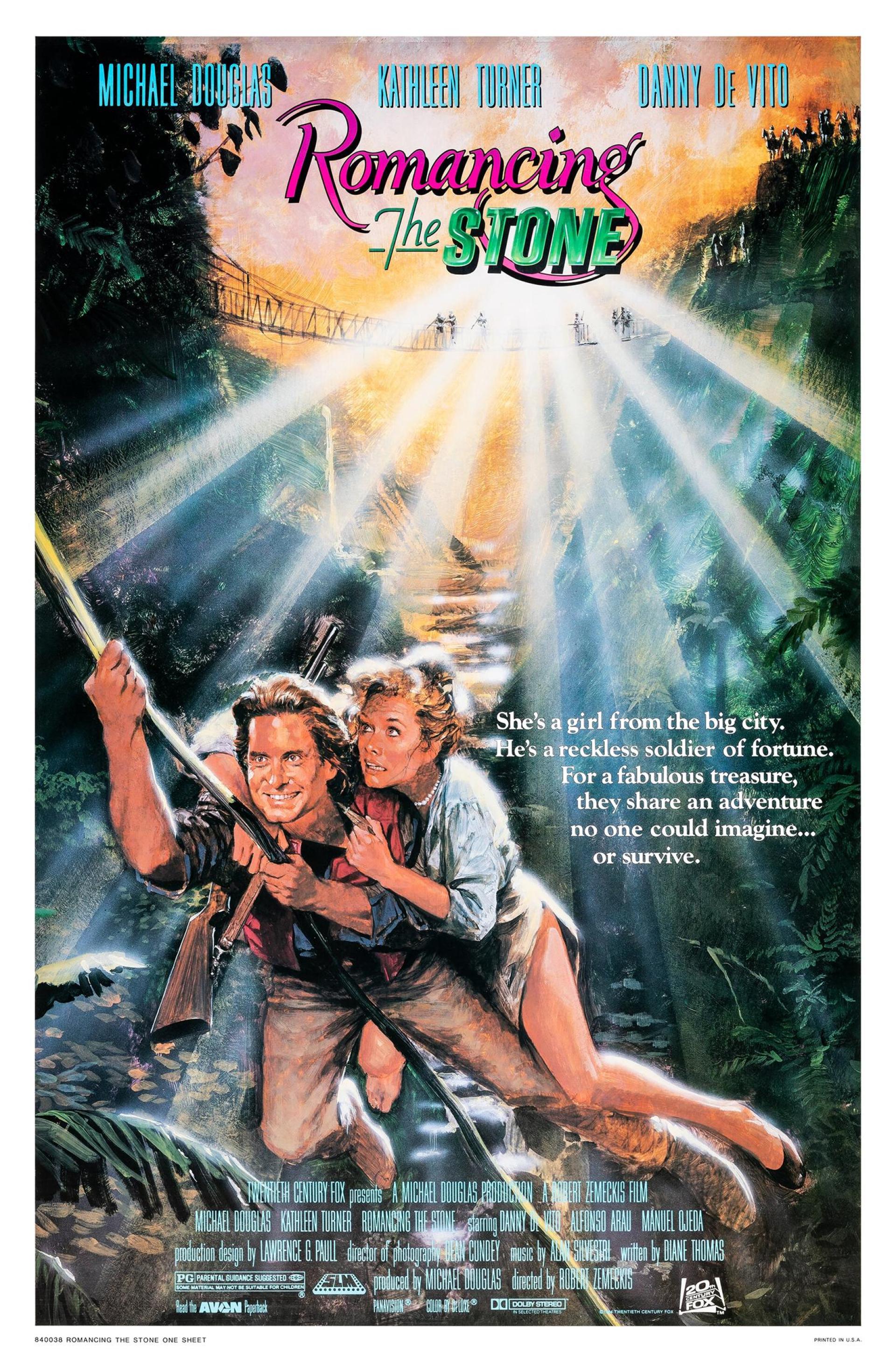 Romancing the Stone (1984) poster