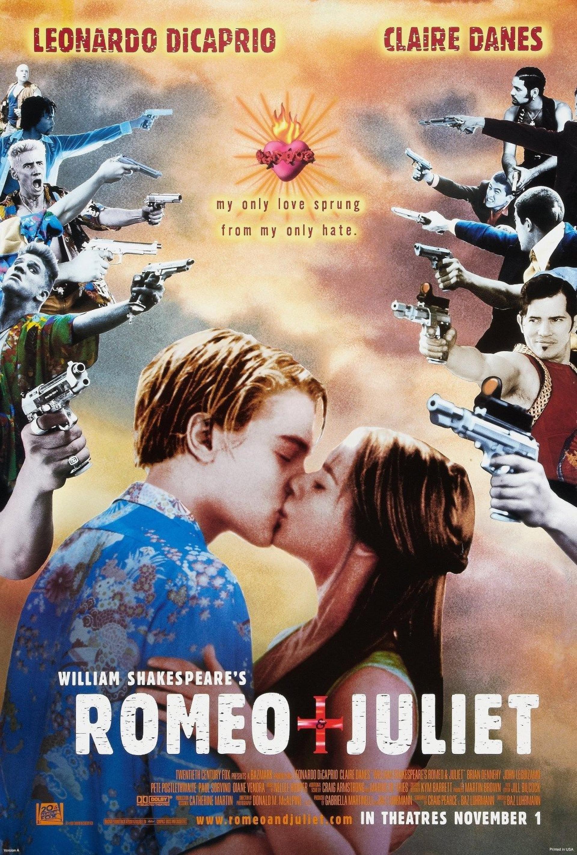Romeo + Juliet (1996) poster