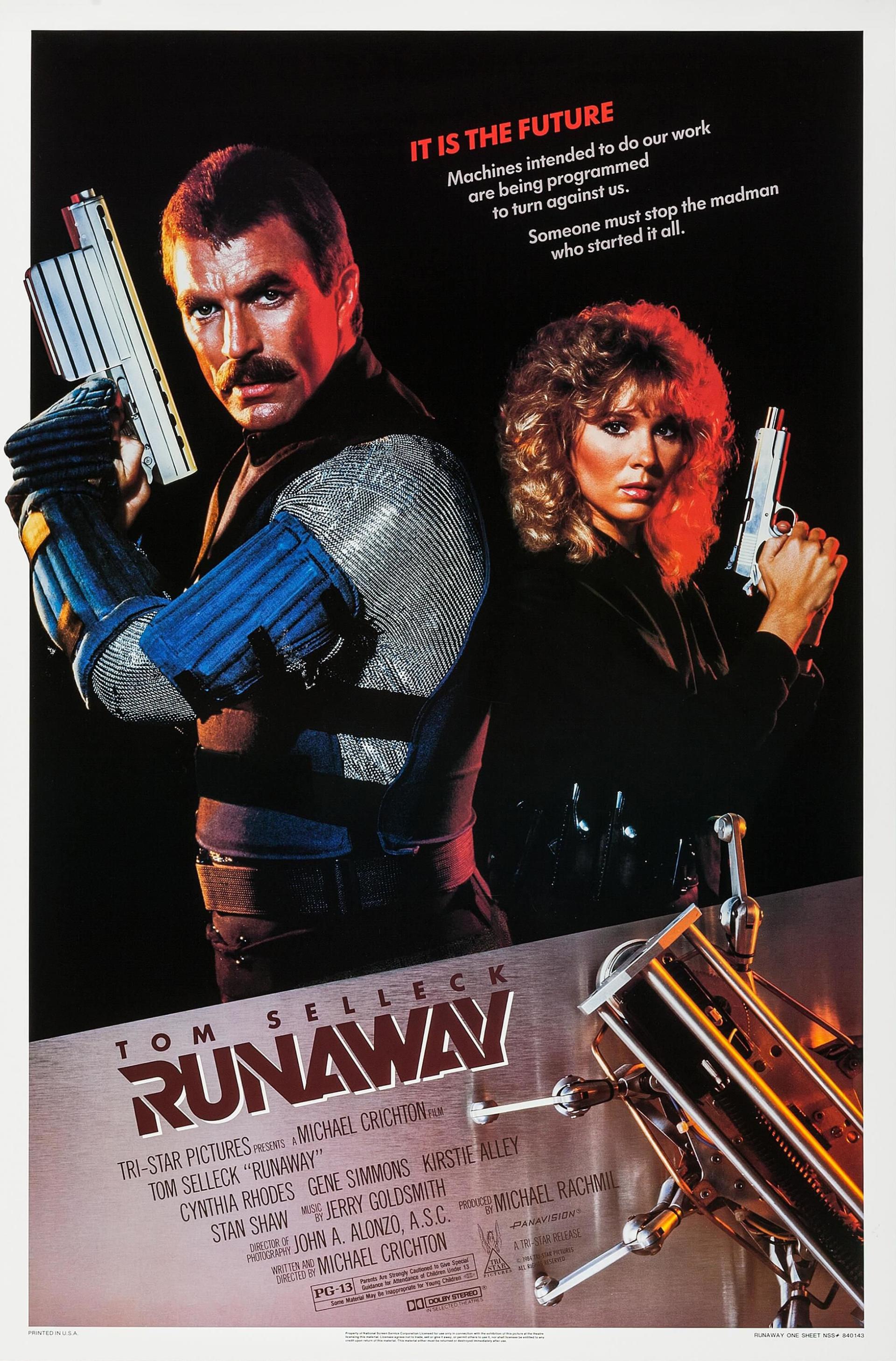 Runaway (1984) poster