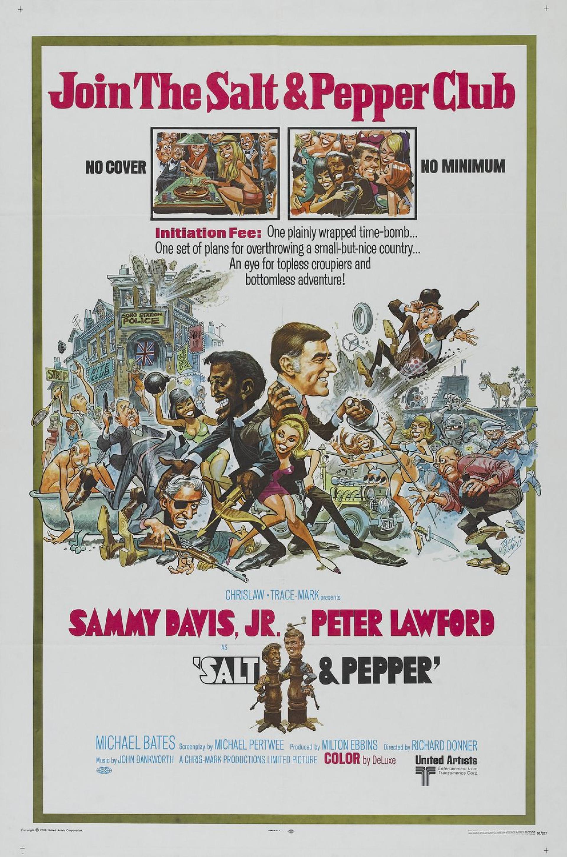 Salt and Pepper (1968) poster