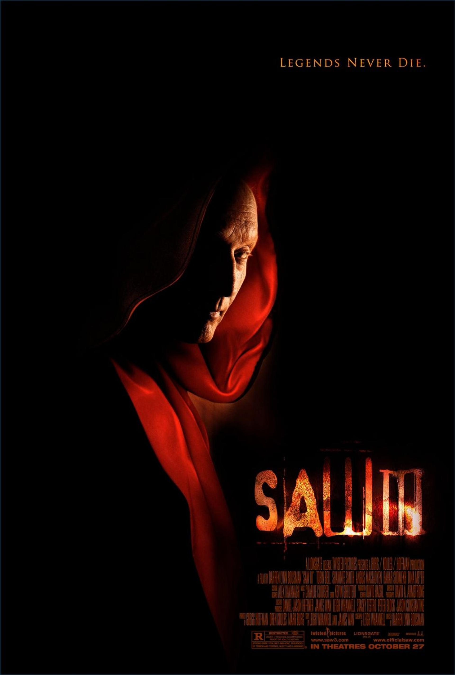 Saw III (2006) poster