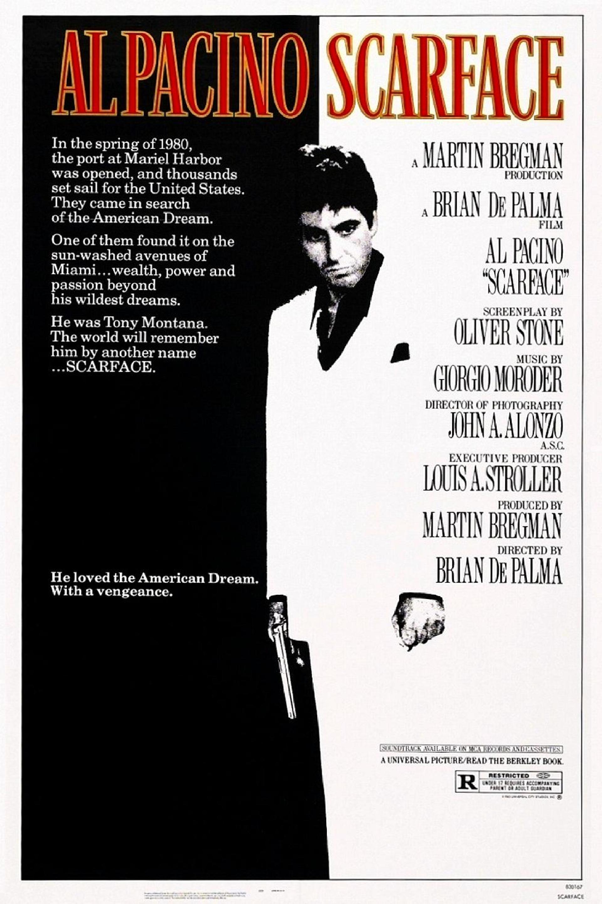 Scarface (1983) poster
