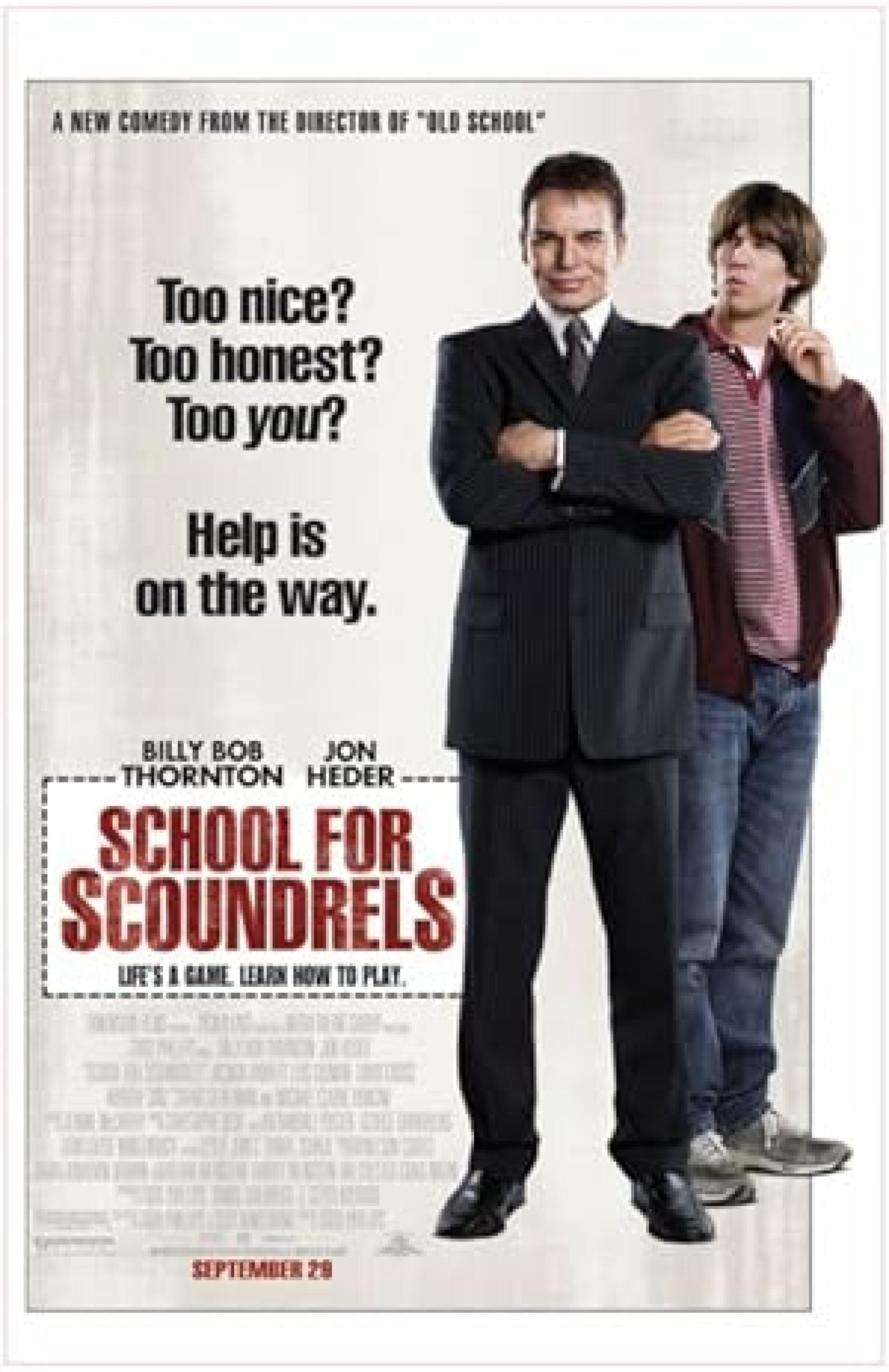 School for Scoundrels (2006) poster